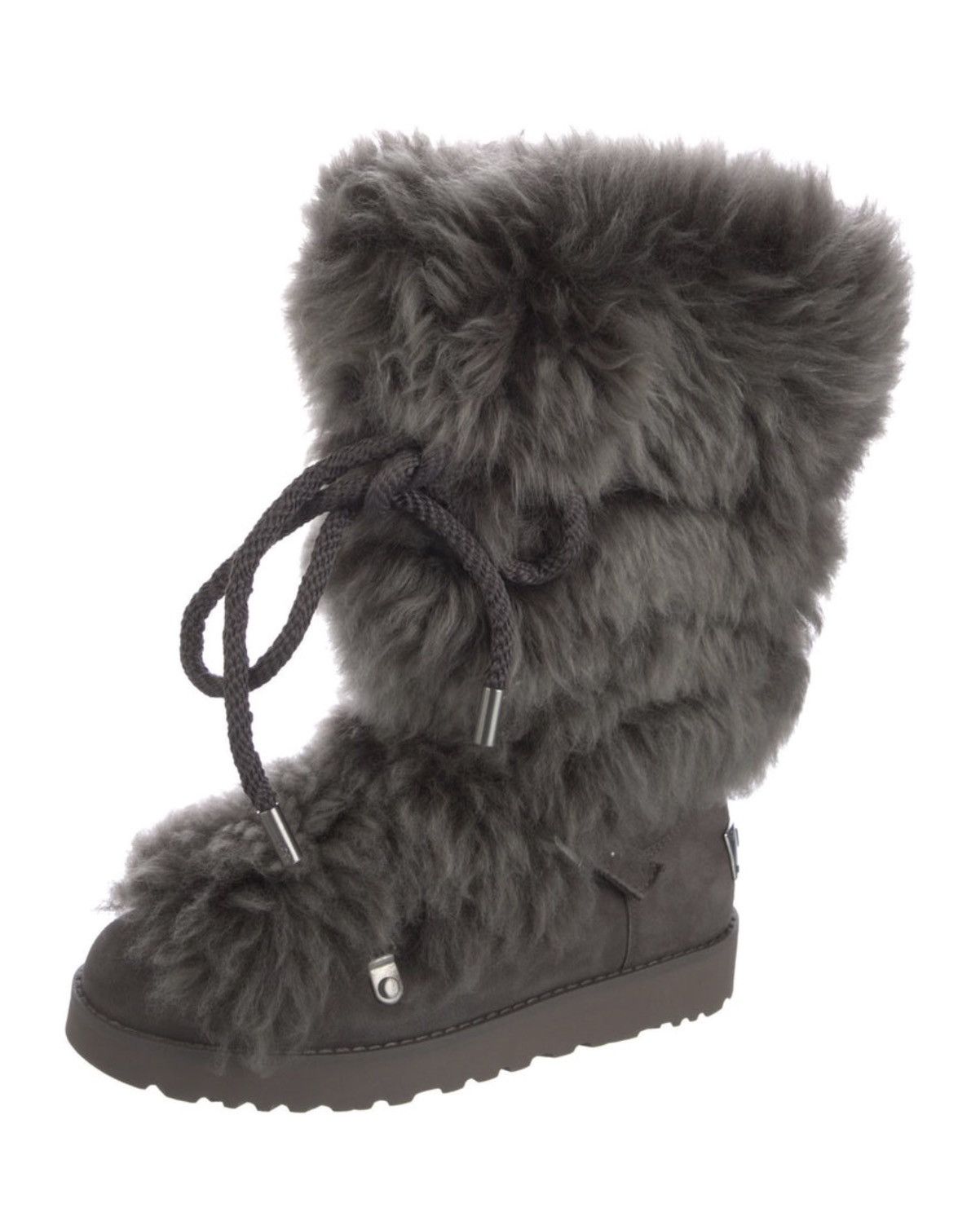 Ugg Super rare ugg high boots sheepskin and suede Size US 7 / IT 37 - 1 Thumbnail