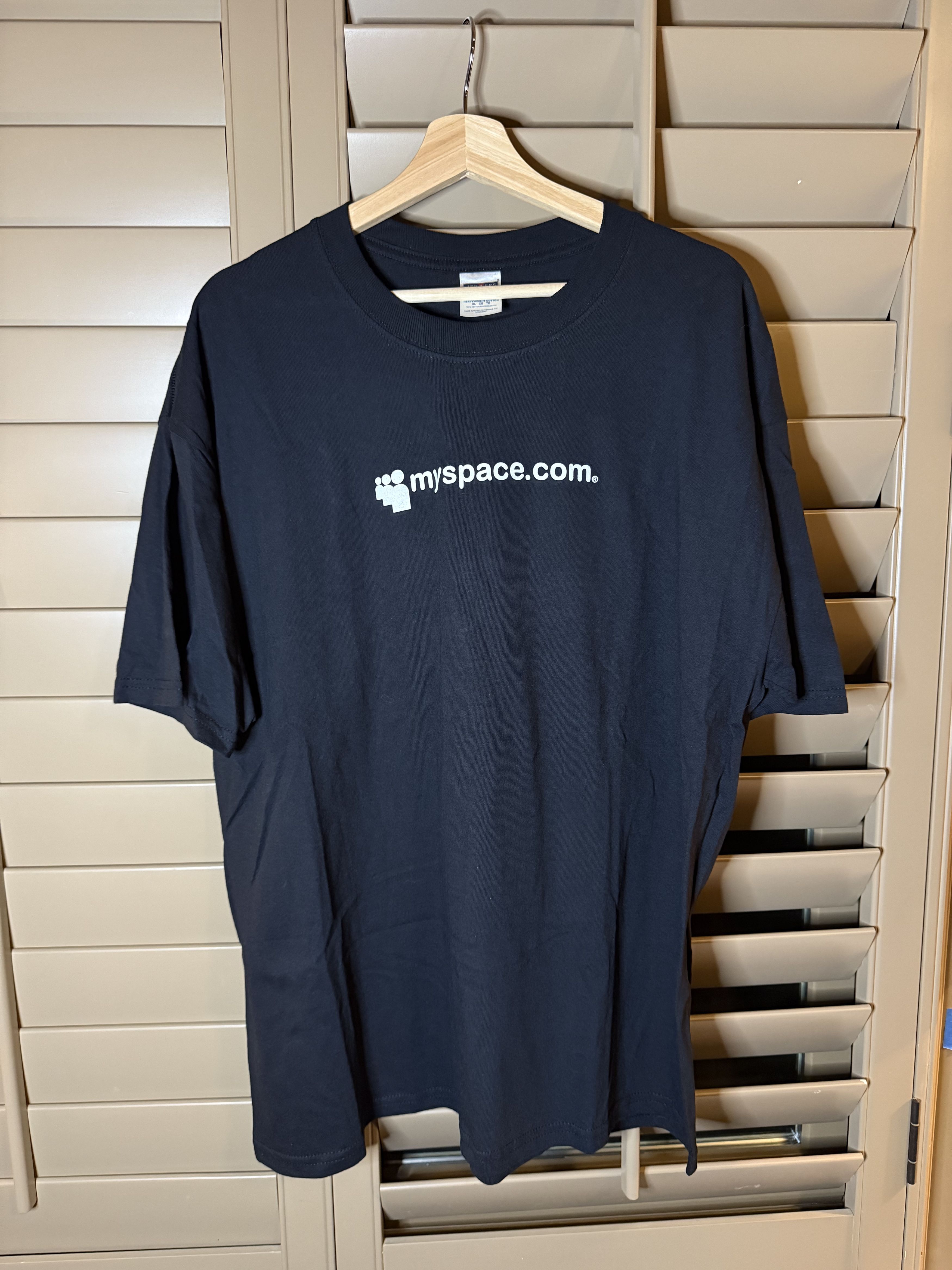 Other VTG Myspace Black Tee Size US XL / EU 56 / 4 - 1 Thumbnail
