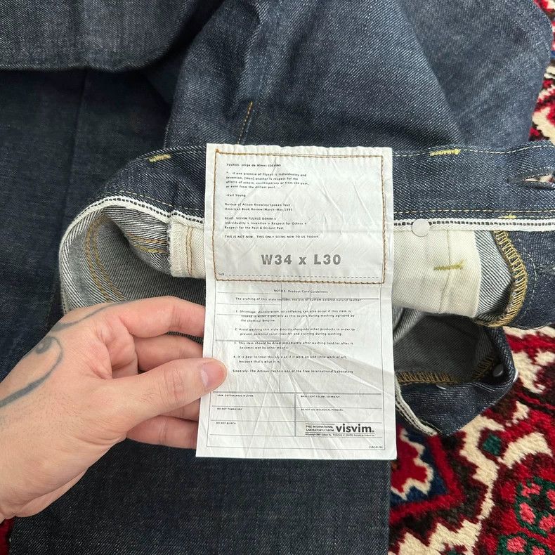 Visvim Visvim size W34L30 10aw 01R Original Niu Jeans Size US 34 / EU 50 - 7 Thumbnail