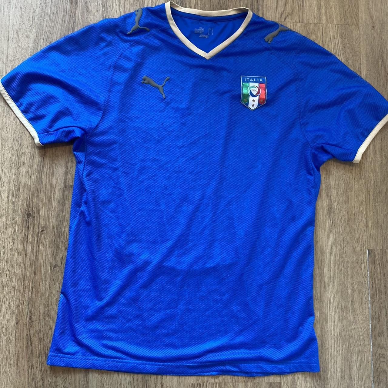 2008-09 Italy Home Euro y2k 2000s Player Issue