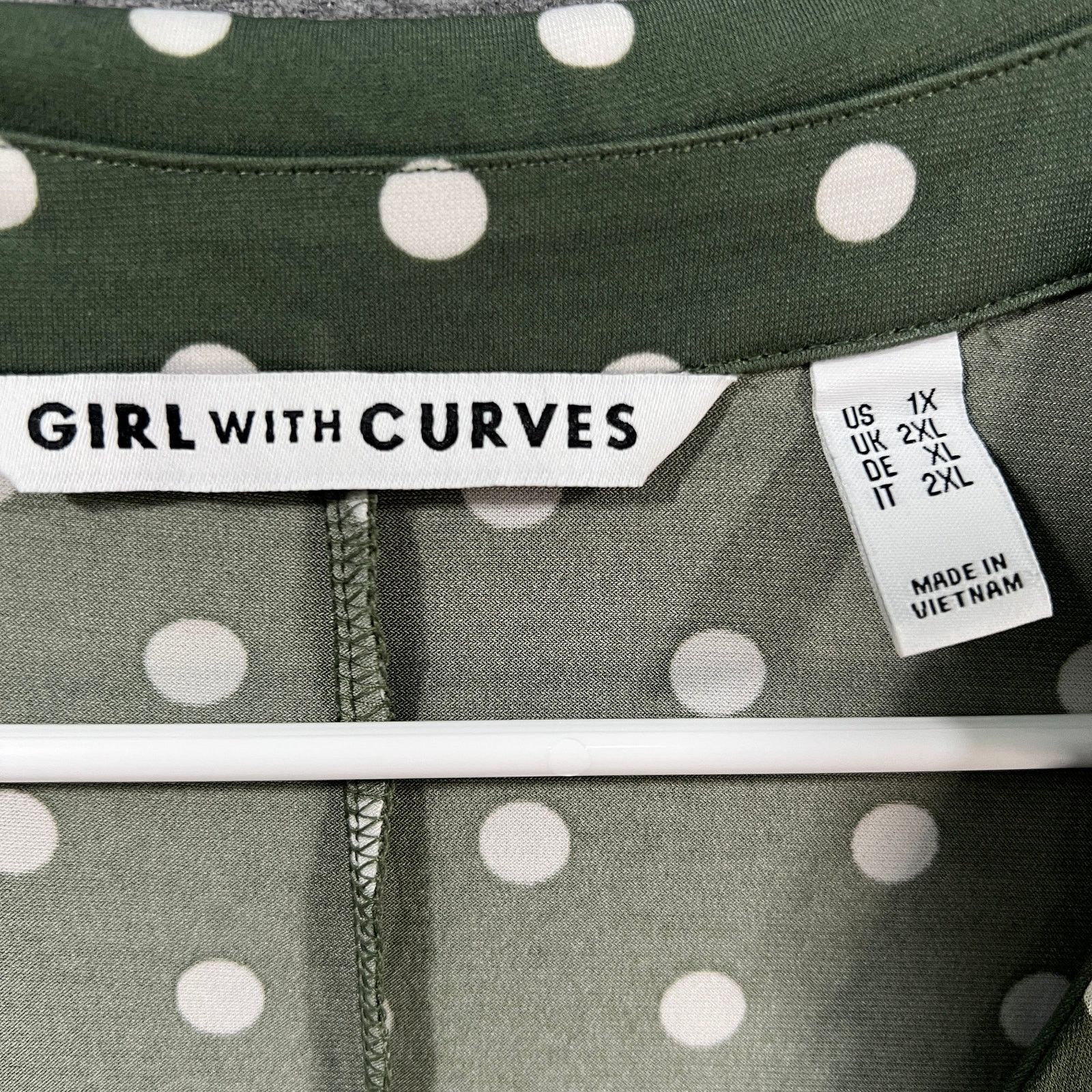 Other Girl With Curves Regular Collared Knit Midi Shirt Dress Size XL / US 12-14 / IT 48-50 - 3 Thumbnail