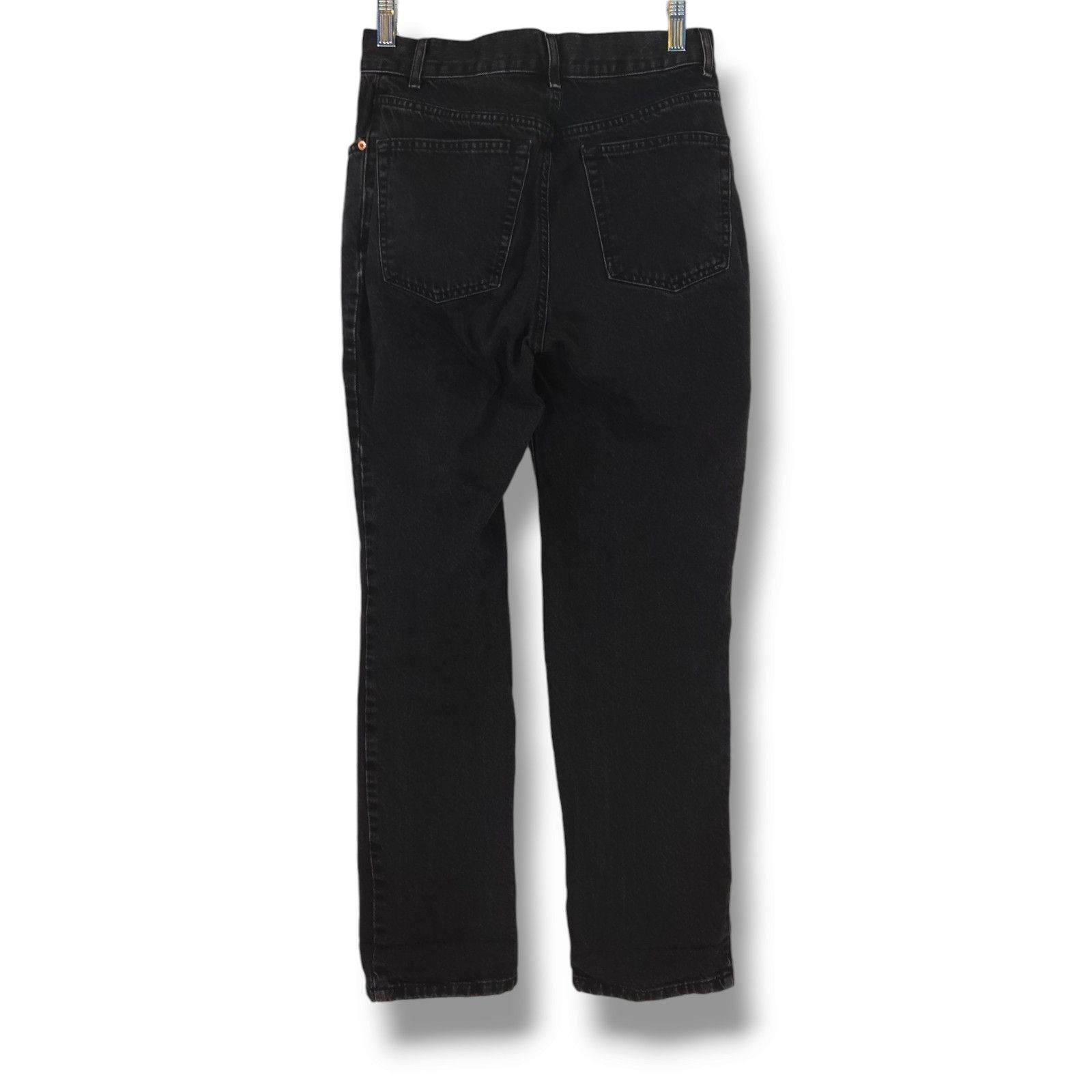 Asos EUC ASOS 100% Cotton Button Fly Straight Jeans Sz. 28x29 Size 28" / US 6 / IT 42 - 3 Thumbnail