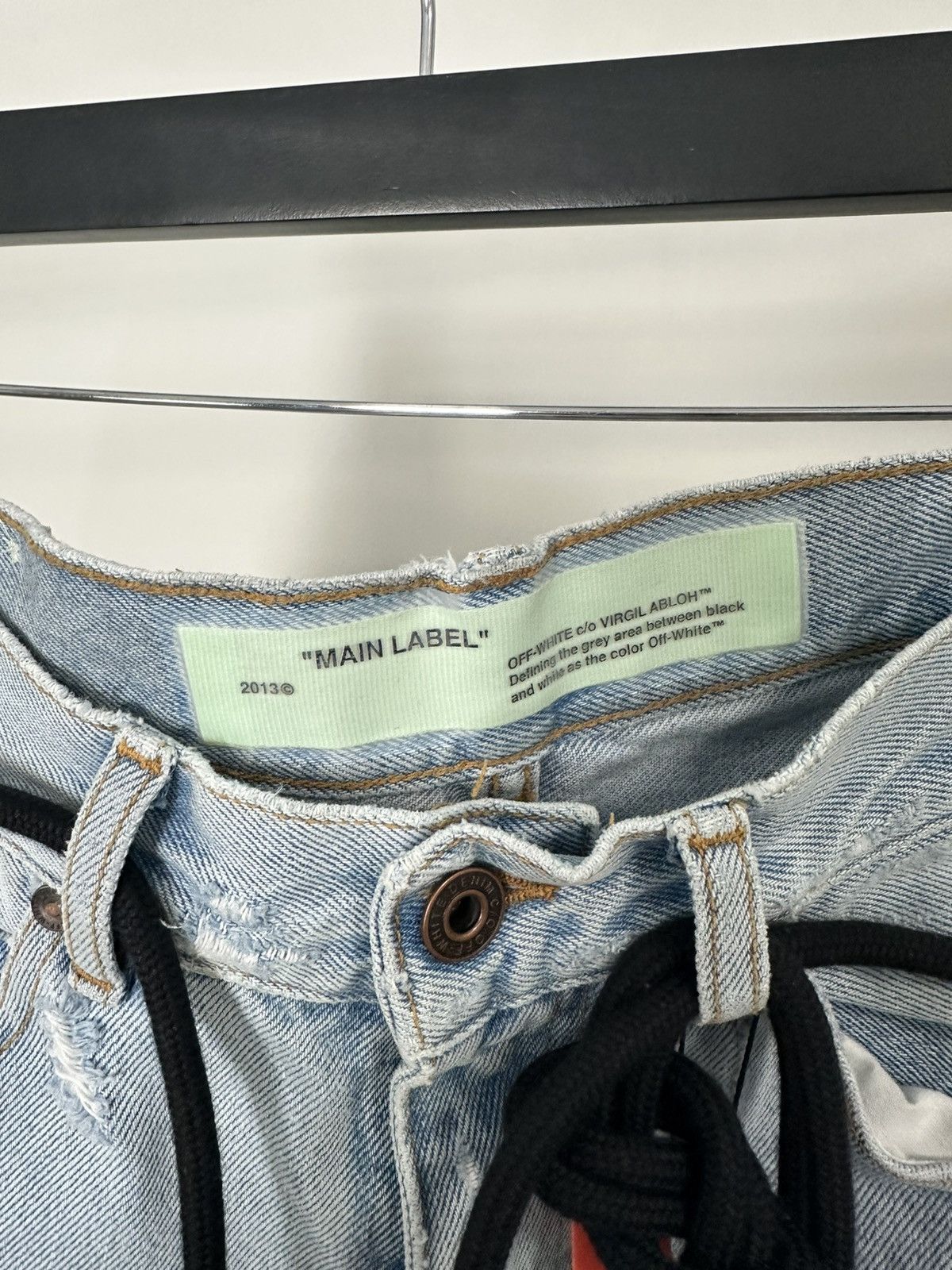 Off-White OFF-WHITE “Temperature” Denim Jeans Size US 31 - 9 Thumbnail
