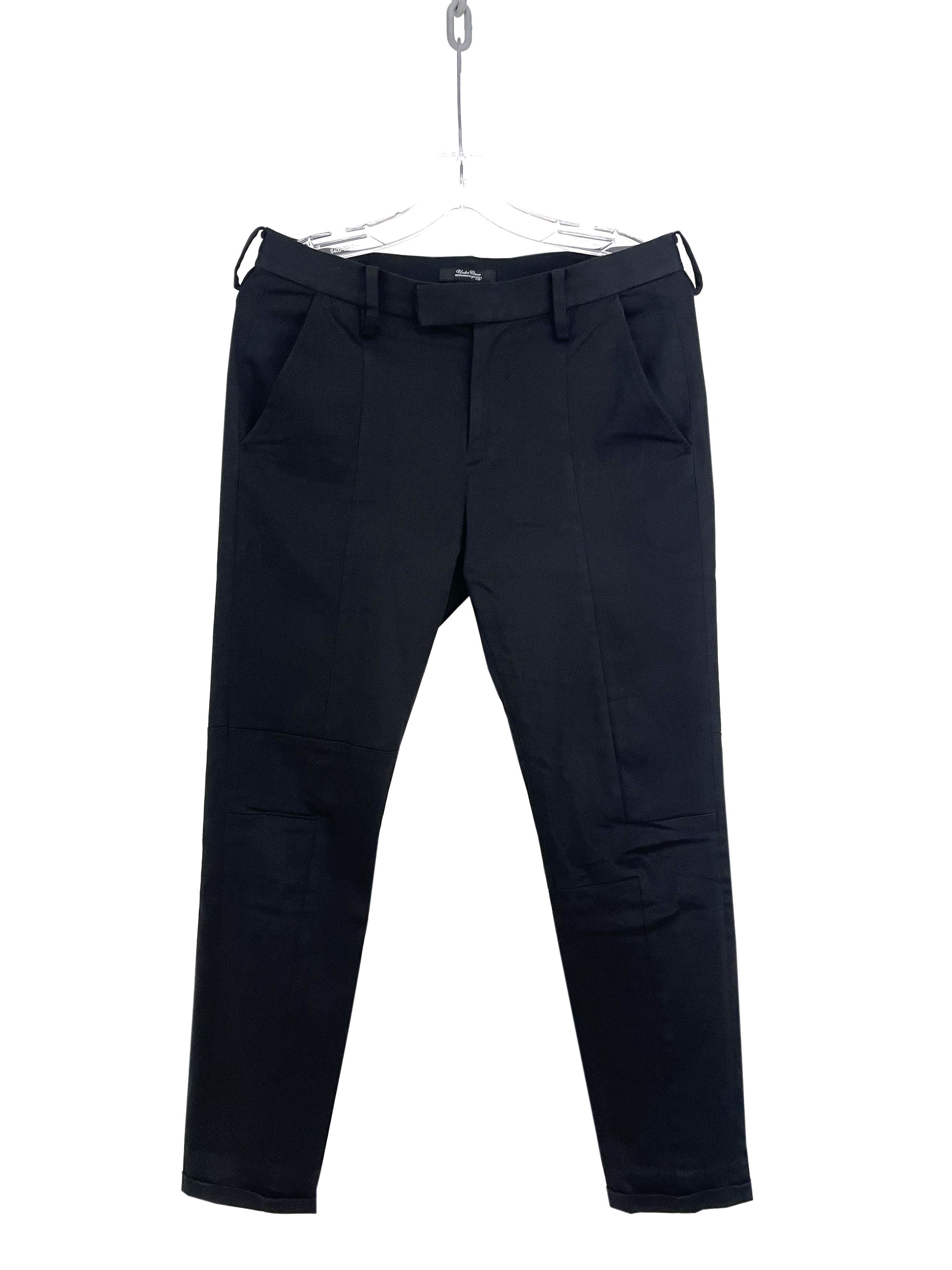image of Undercover Cropped Panelled Pants in Black, Men's (Size 32)