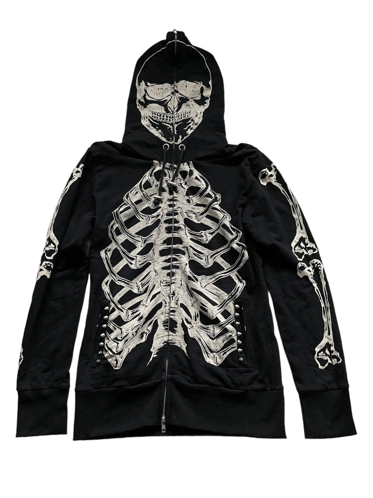 Hysteric Glamour Skull Hoodie | Grailed