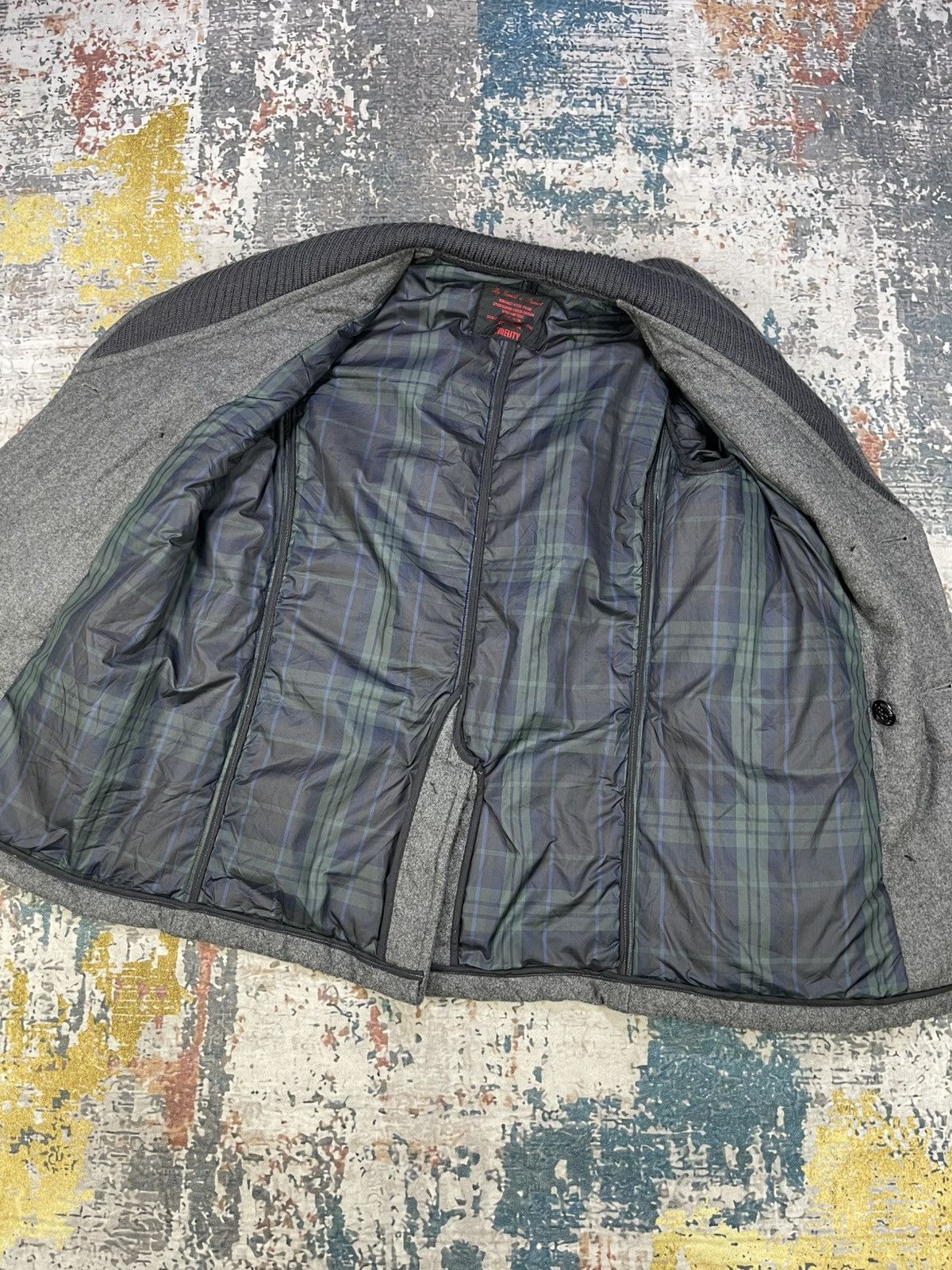 Fidelity Fidelity Shawl Lapel Quilted Issue Peacoat Size US S / EU 44-46 / 1 - 10 Thumbnail