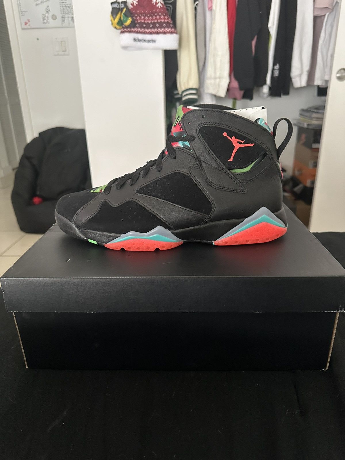 Nike Barcelona Nights Jordan 7s Size US 10.5 / EU 43-44 - 2 Thumbnail