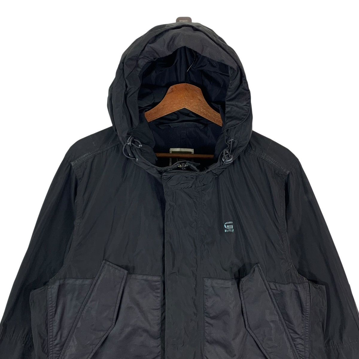 G-Star VINTAGE G STAR RAW CARGO PARKA HOODIE JACKET Size US XL / EU 56 / 4 - 4 Thumbnail