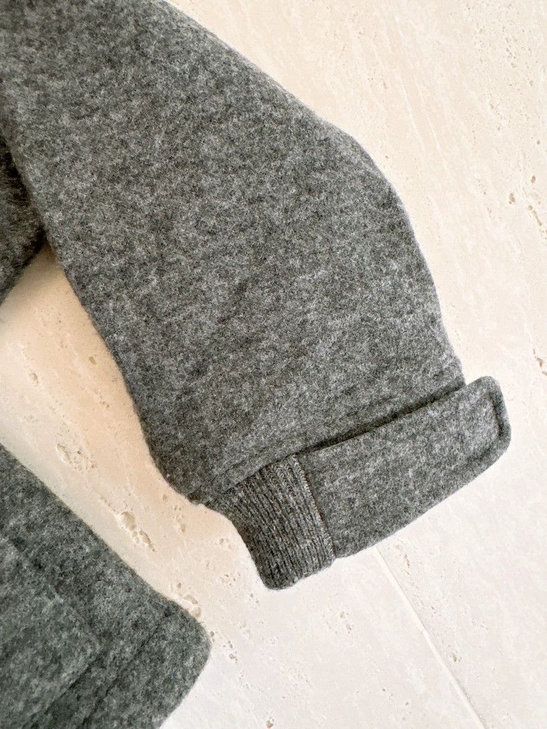 Loro Piana LORO PIANA Icery series, grey cashmere short coat Size S / US 4 / IT 40 - 5 Thumbnail