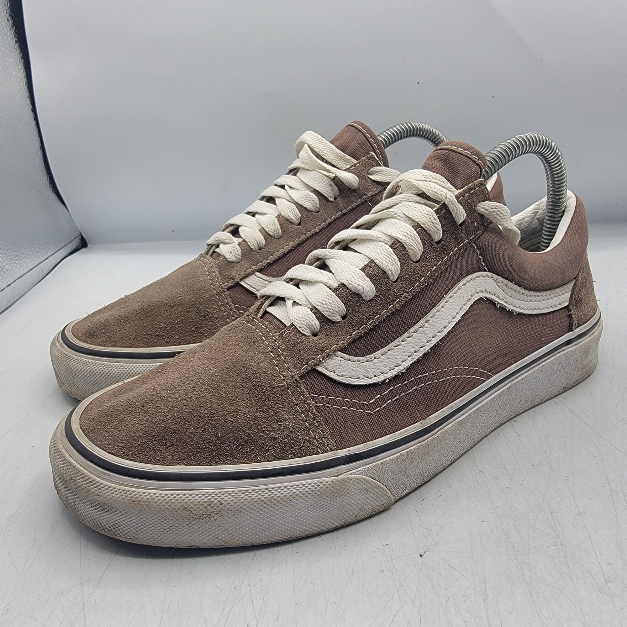 Vans Vans Old Skool Womens 9 Brown Sneaker Shoes Low Top Lace Up Size US 9 / IT 39 - 4 Thumbnail
