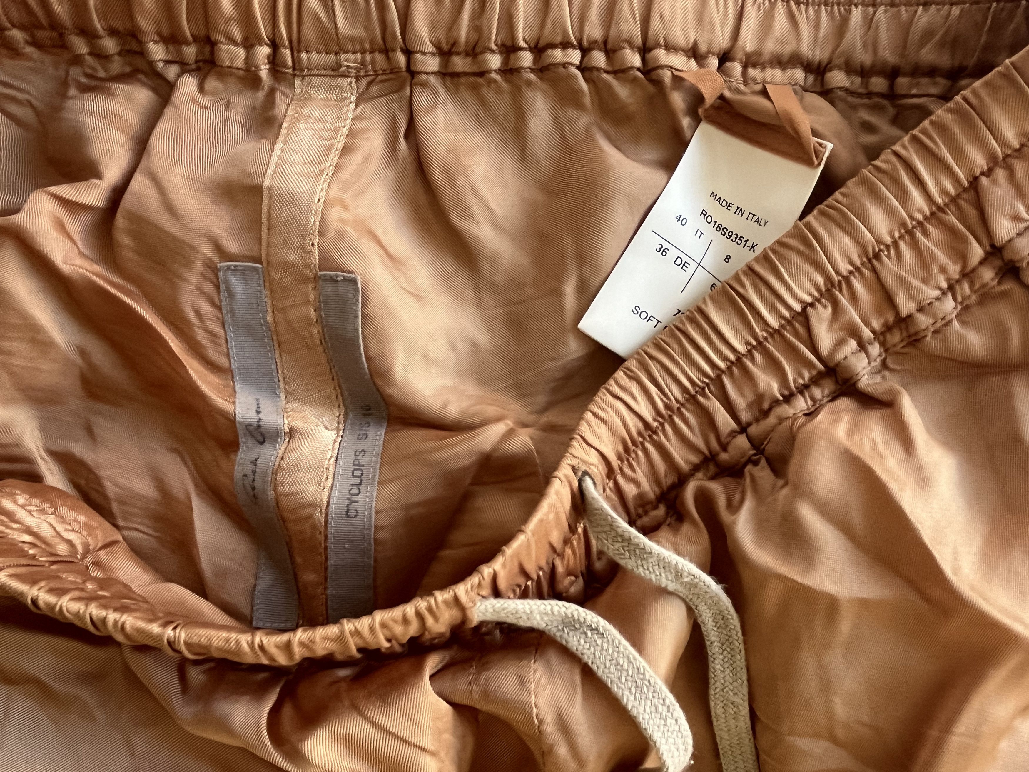 Rick Owens Rick Owens soft papaya shorts Size US 30 / EU 46 - 4 Thumbnail