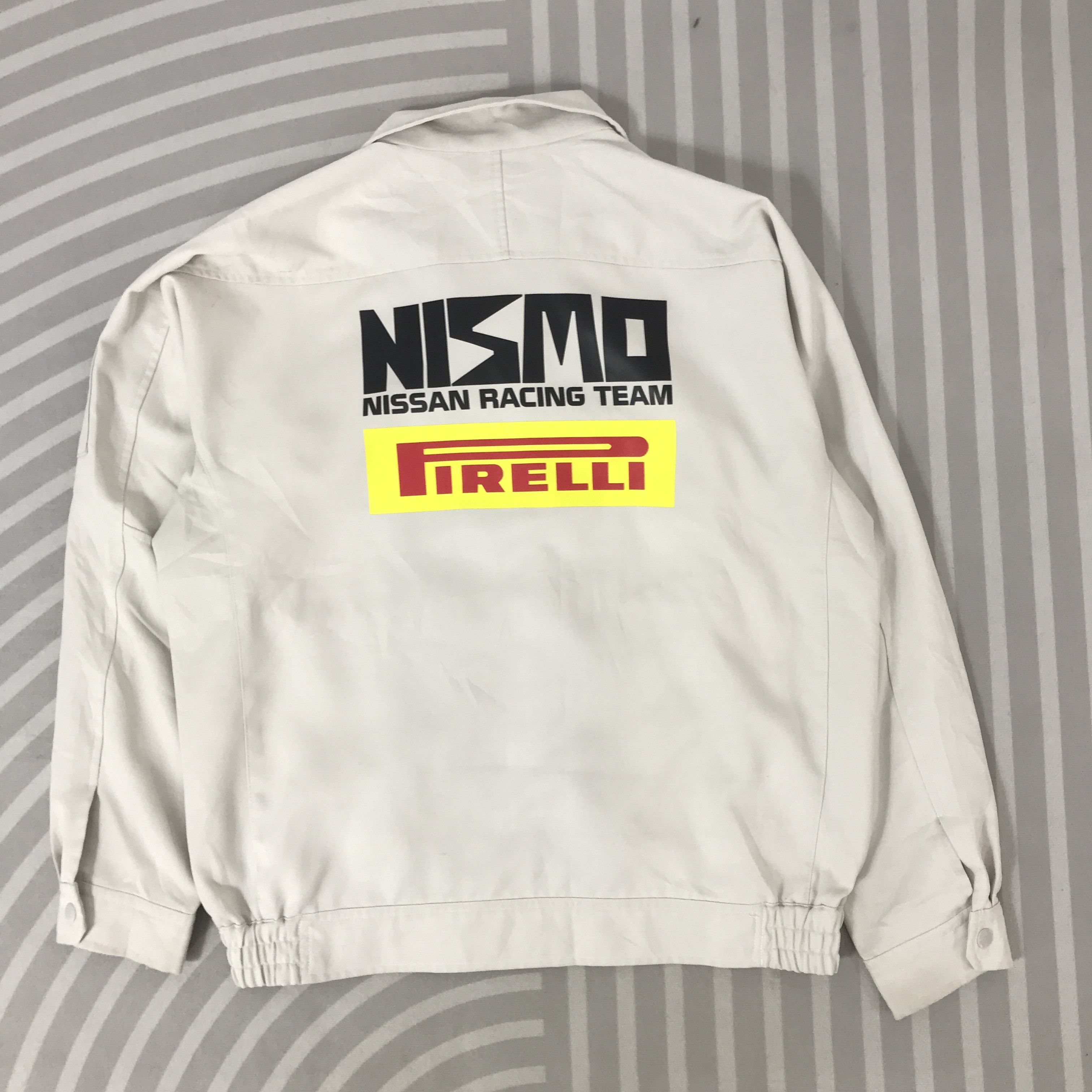 Gear for Sports Vtg Nissan Nismo x Pirelli Racing custom japan Jacket Size US L / EU 52-54 / 3 - 1 Thumbnail