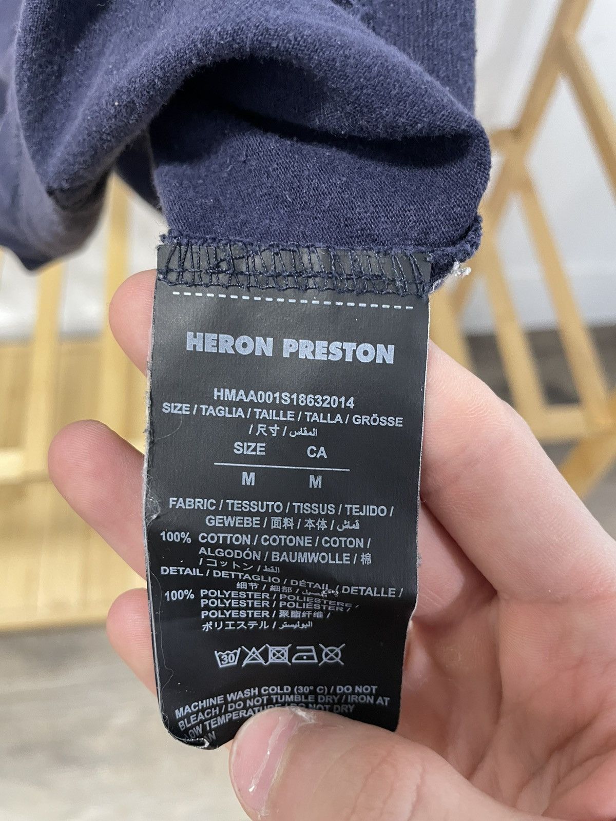 Heron Preston Heron Preston Crane Tee Size US M / EU 48-50 / 2 - 5 Thumbnail