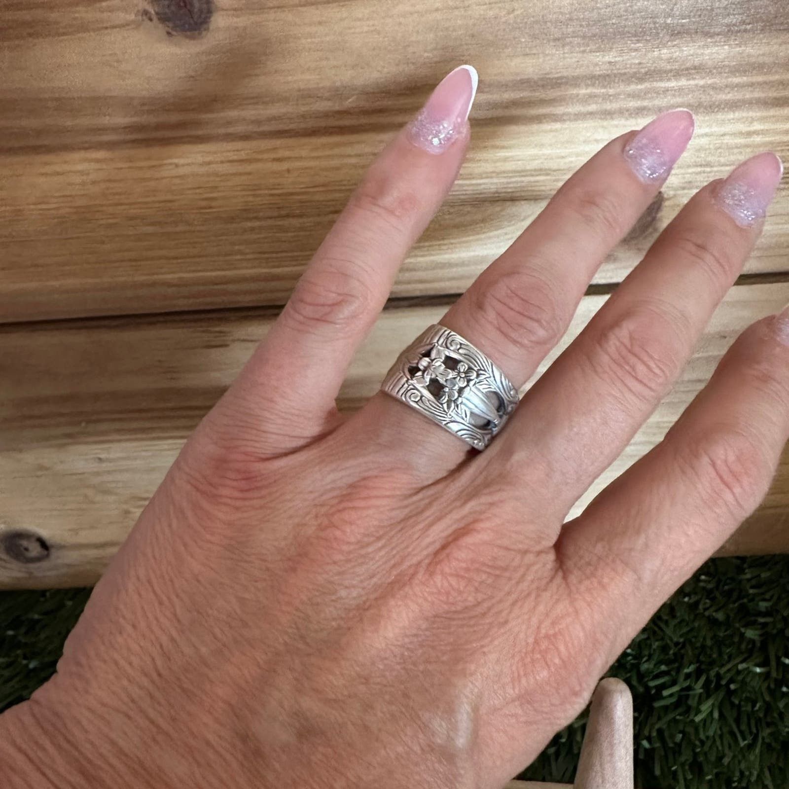 Handmade Ring size 6.5 Size ONE SIZE - 7 Thumbnail