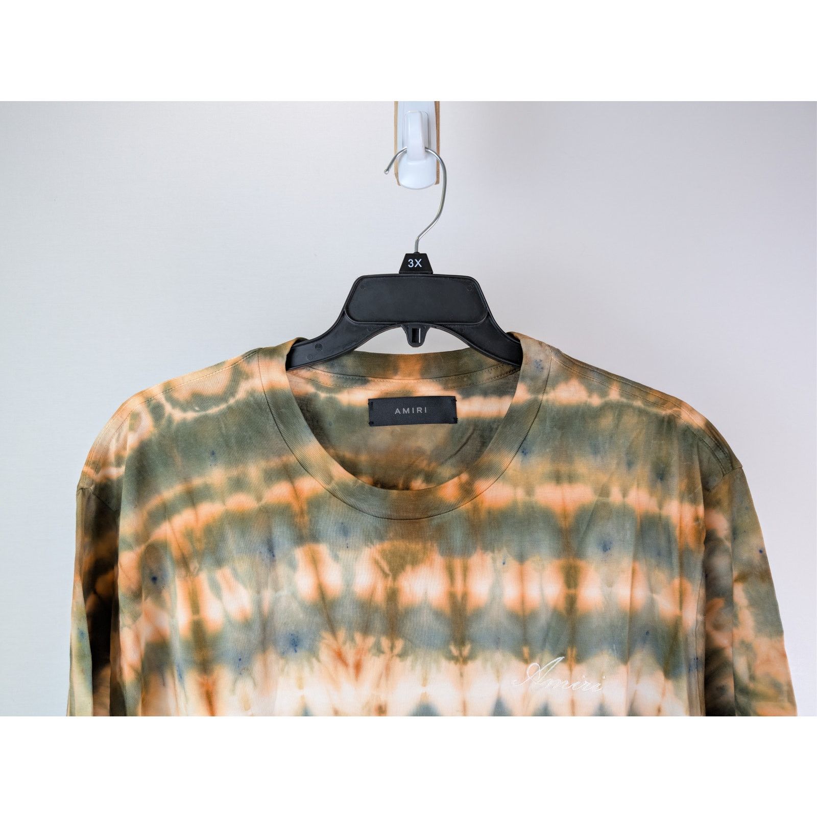 Amiri o1rshd1 3XL Tie Dye Tee T-Shirt in Orange Size US XXL / EU 58 / 5 - 3 Thumbnail
