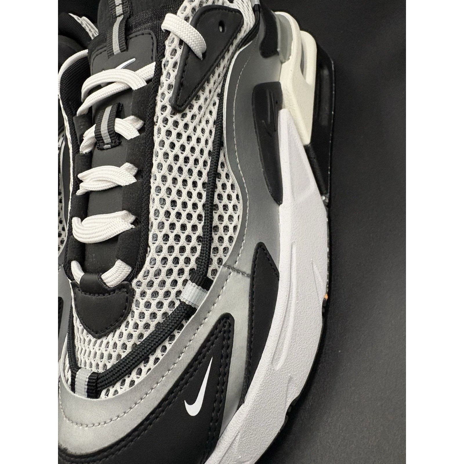 Nike Nike Air Max Furyosa Trainers 8.5 Women's Silver Grey & Blk Size US 8.5 / IT 38.5 - 2 Thumbnail