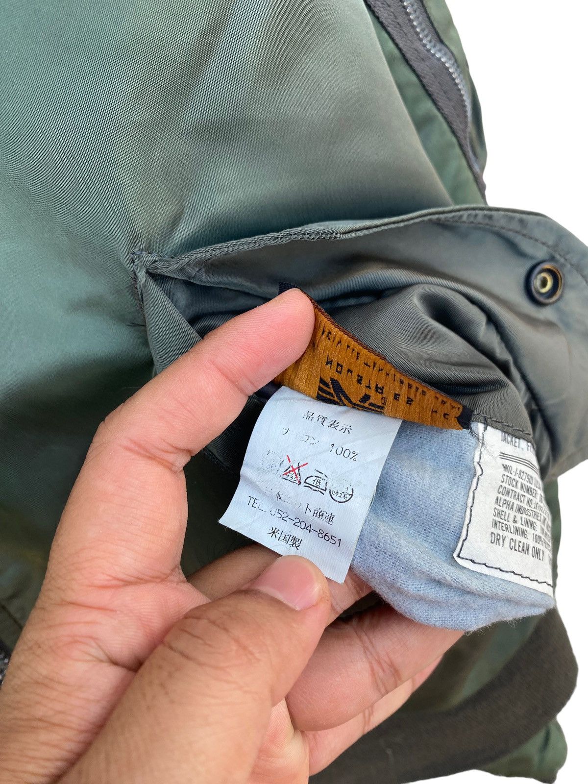 Alpha Industries Alpha Industries vintage Bomber Jacket Size US L / EU 52-54 / 3 - 5 Thumbnail