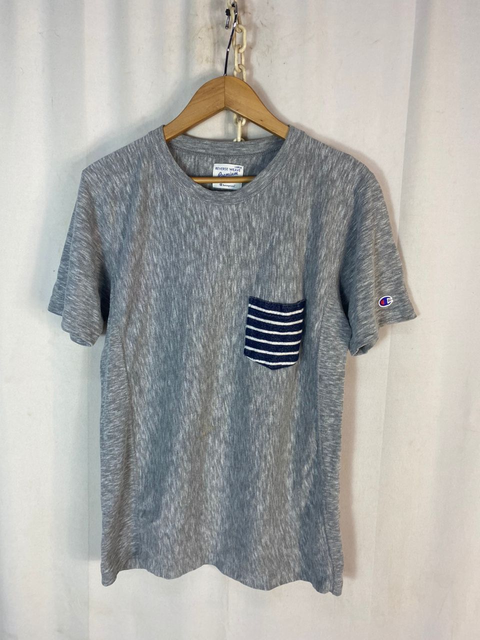 Champion Champion reverse weave single pocket tshirt Size US M / EU 48-50 / 2 - 4 Thumbnail