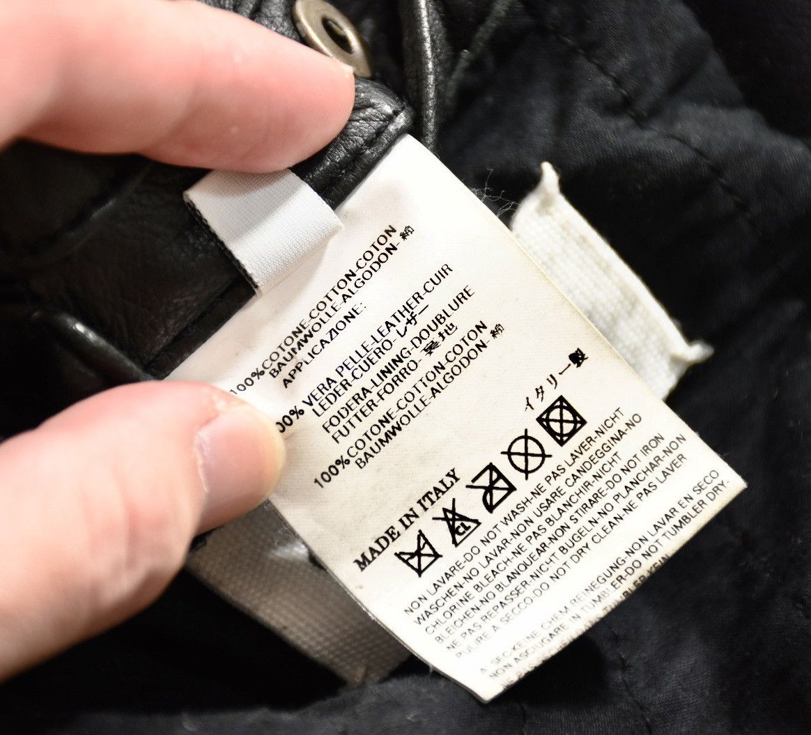 Maison Margiela Maison Martin Margiela Moto Jacket，size 50！！ Size US L / EU 52-54 / 3 - 13 Thumbnail