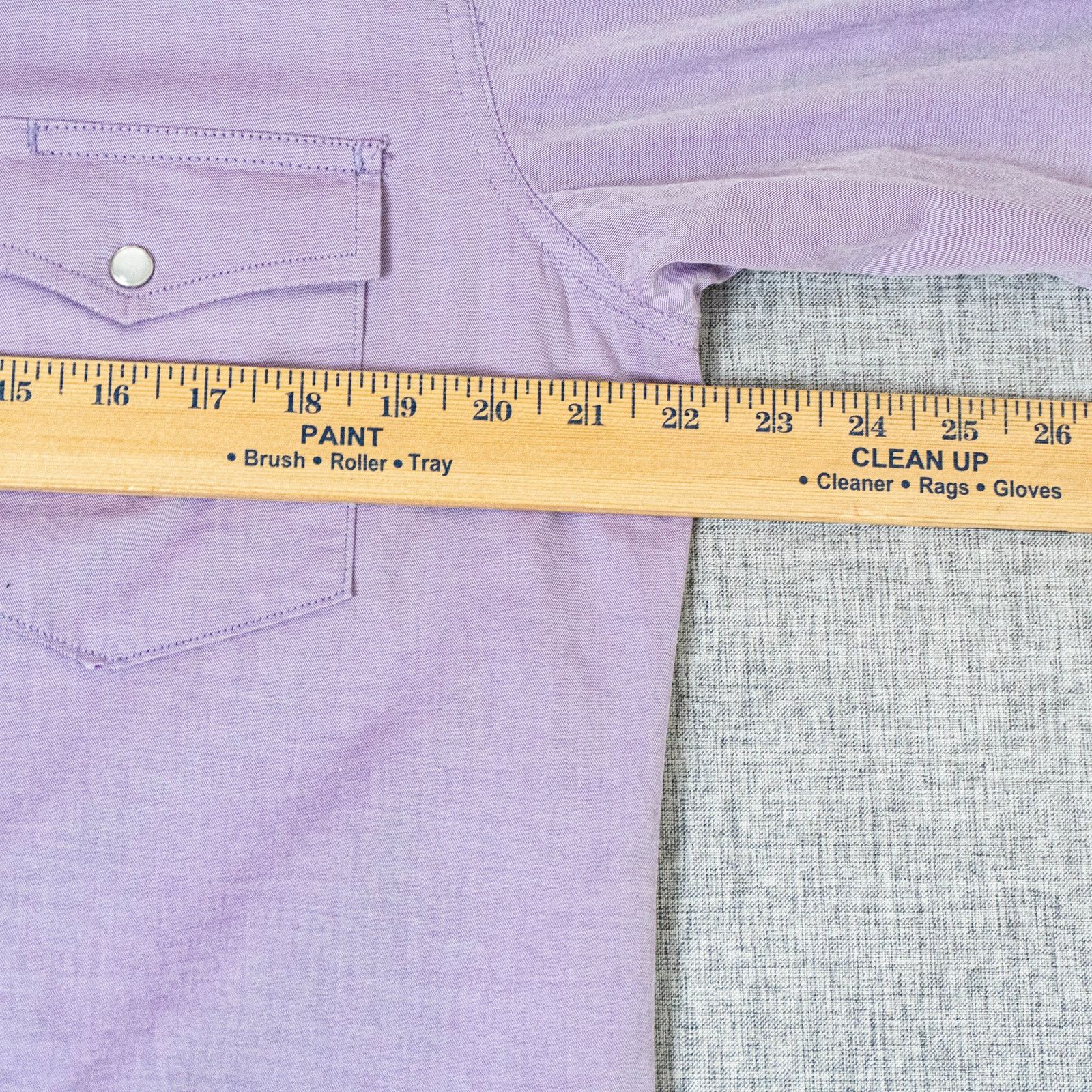 Other Schaefer Outfitter Western Pearl Snap Shirt Purple Large Size US L / EU 52-54 / 3 - 6 Thumbnail