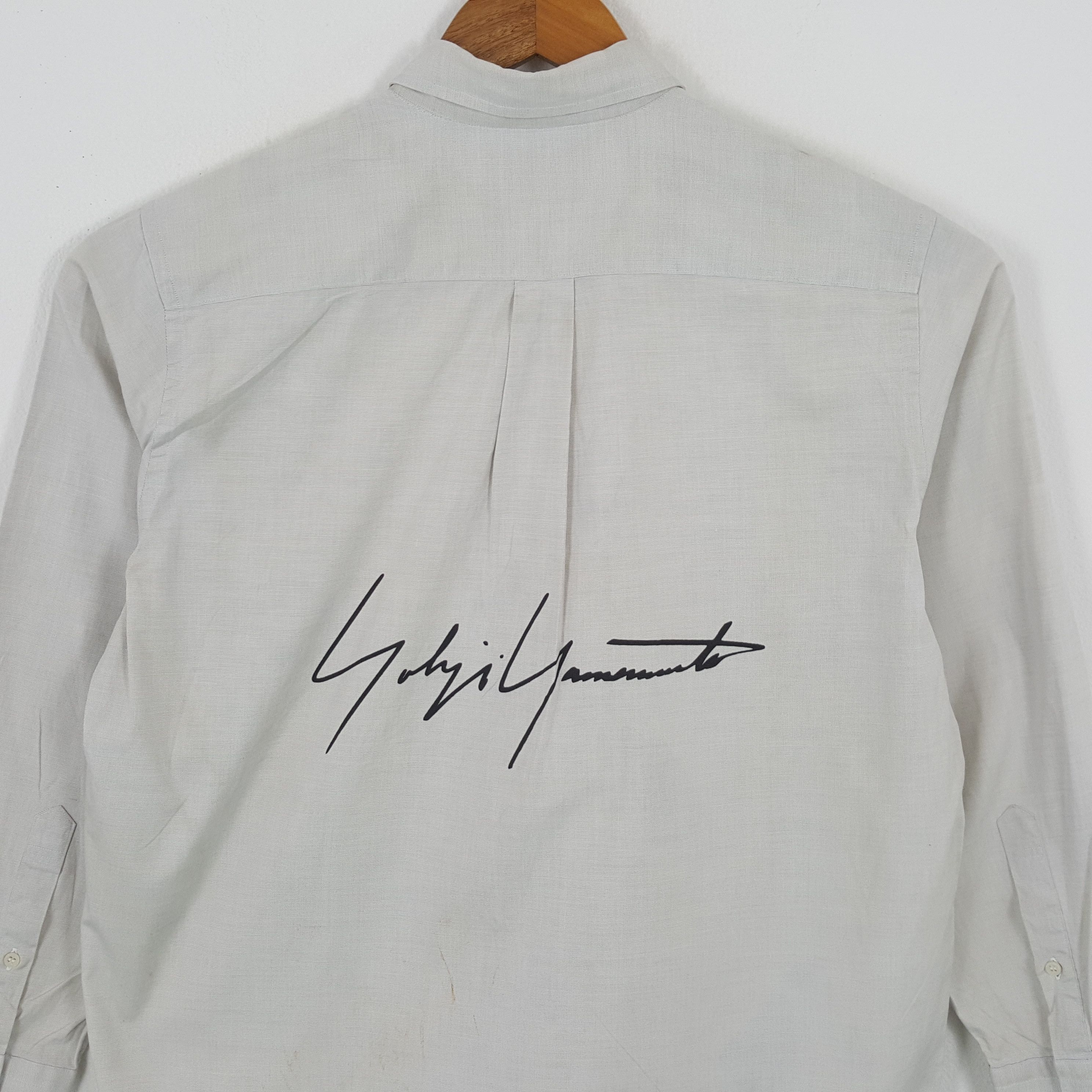 Designer × Vintage × Yohji Yamamoto Vintage A.A.R YOHJI YAMAMOTO Japanese Designer Shirts Size US M / EU 48-50 / 2 - 2 Thumbnail
