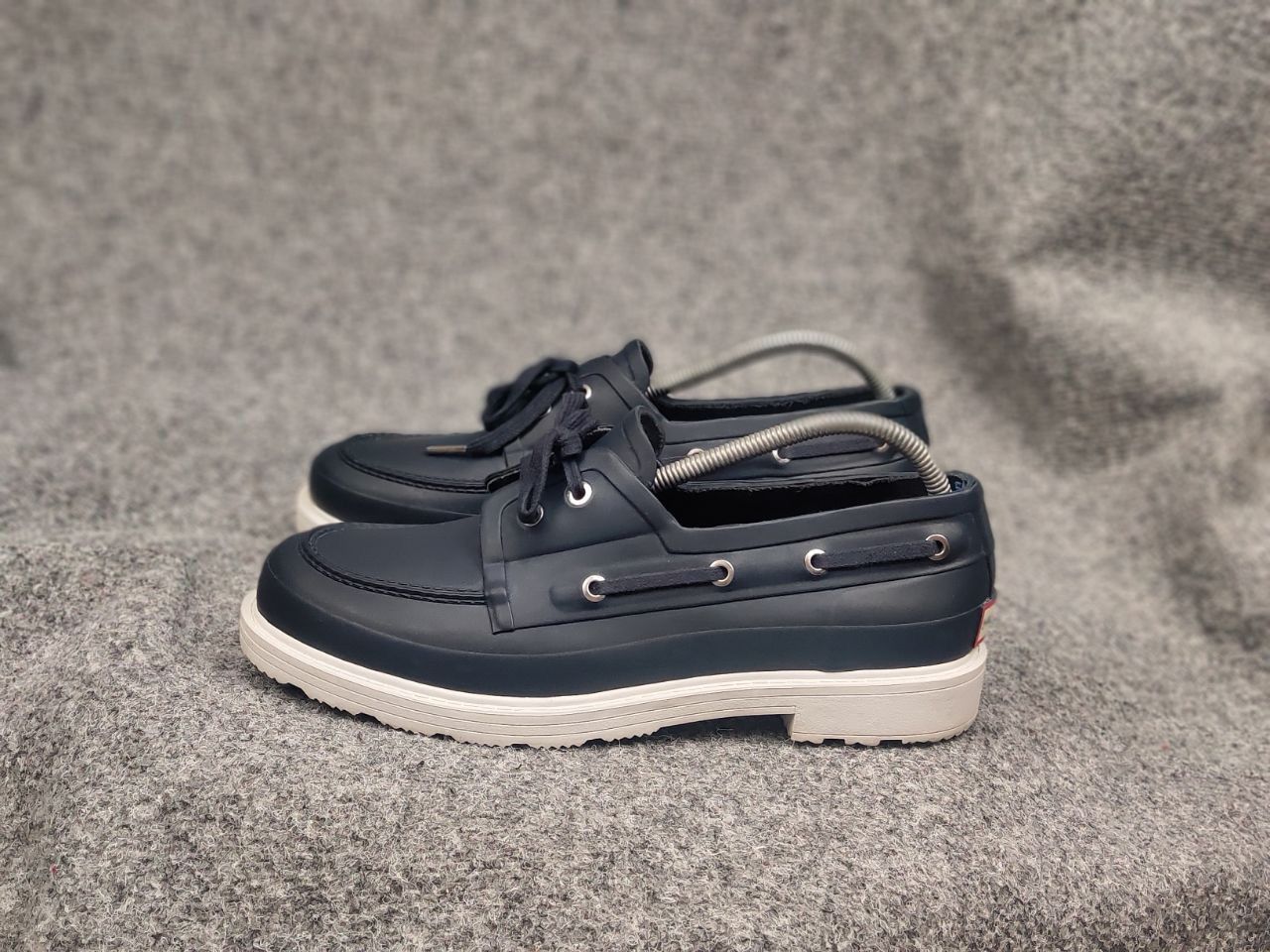 Hunter Hunter original Deck Casual Shoes Waterproof Navy Blue Size US 10 / EU 43 - 6 Thumbnail