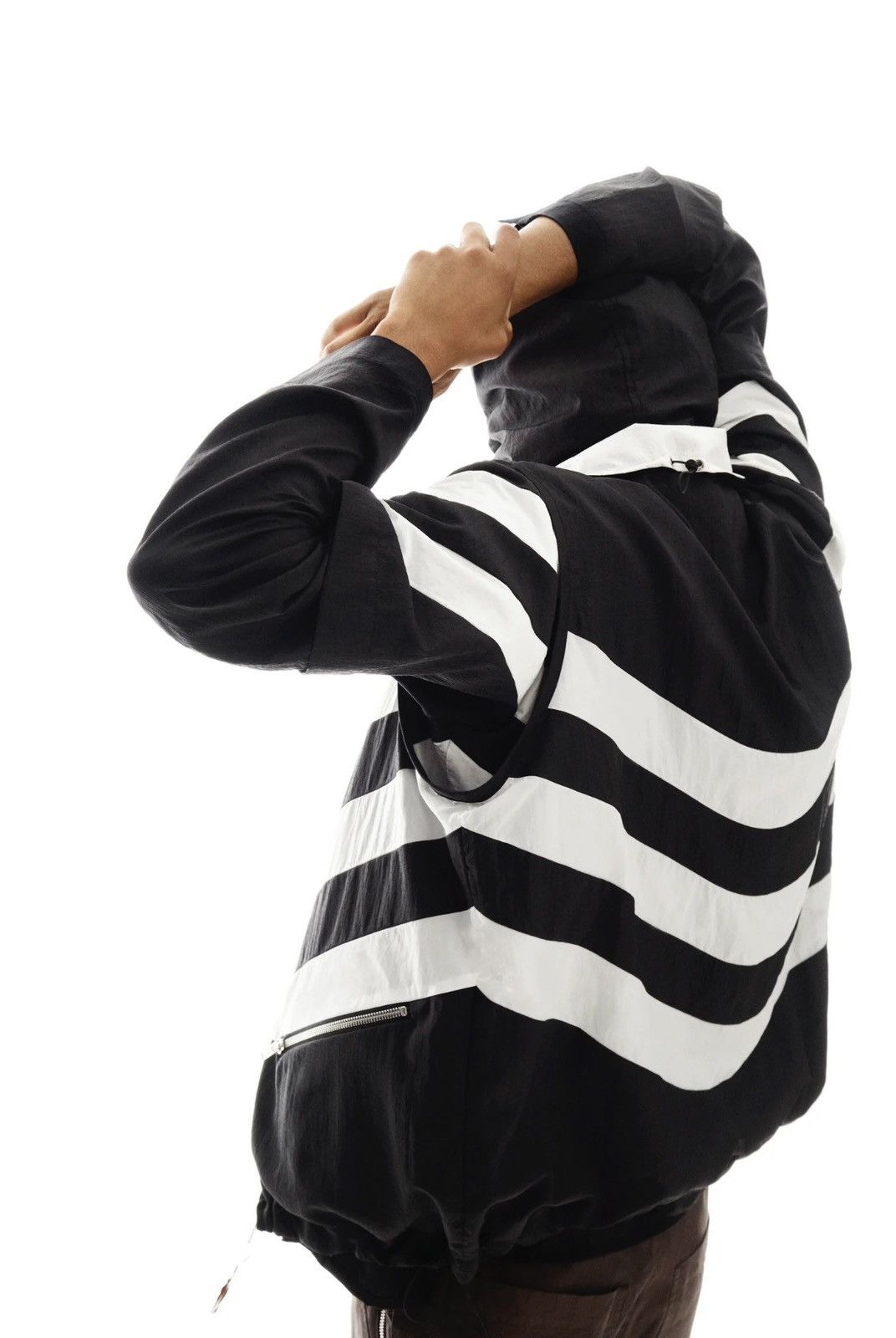 Arnar Mar Jonsson RANRA SS21 Stripe Panelled Vest Size US L / EU 52-54 / 3 - 4 Thumbnail