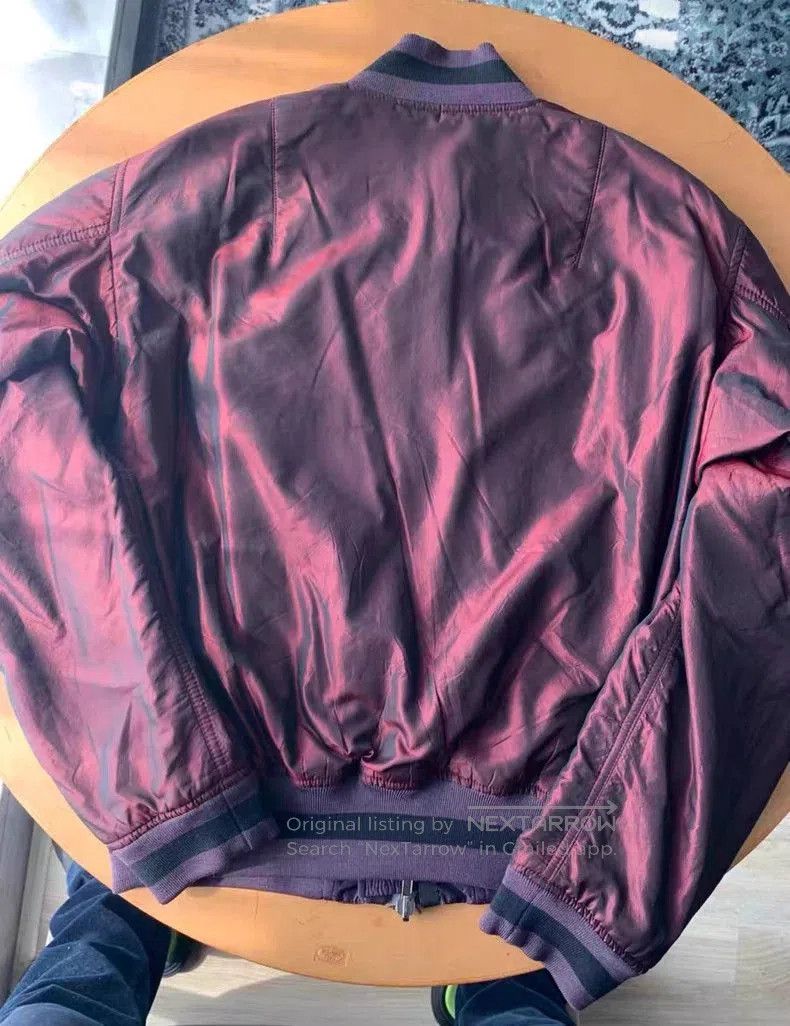 Haider Ackermann Haider Ackermann Red Purple Bomber Jacket. Size US M / EU 48-50 / 2 - 6 Thumbnail