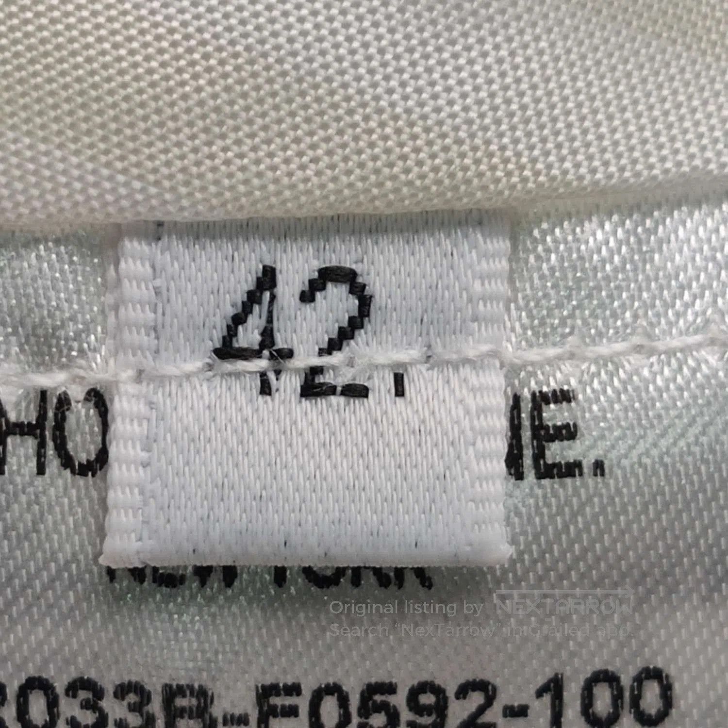 Thom Browne Thom Browne White Pleated Stripe Hem Skirt. Size 41" - 7 Thumbnail