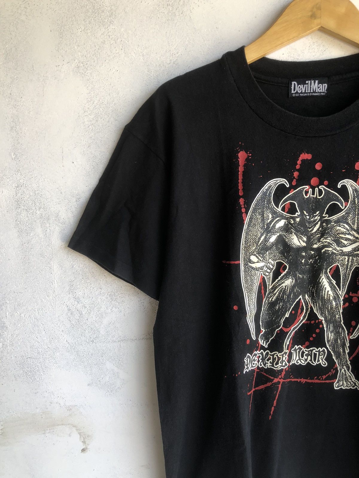 Anime × Japanese Brand × Vintage Vintage Devil Man Big Logo Tshirt Tee Size US M / EU 48-50 / 2 - 4 Thumbnail