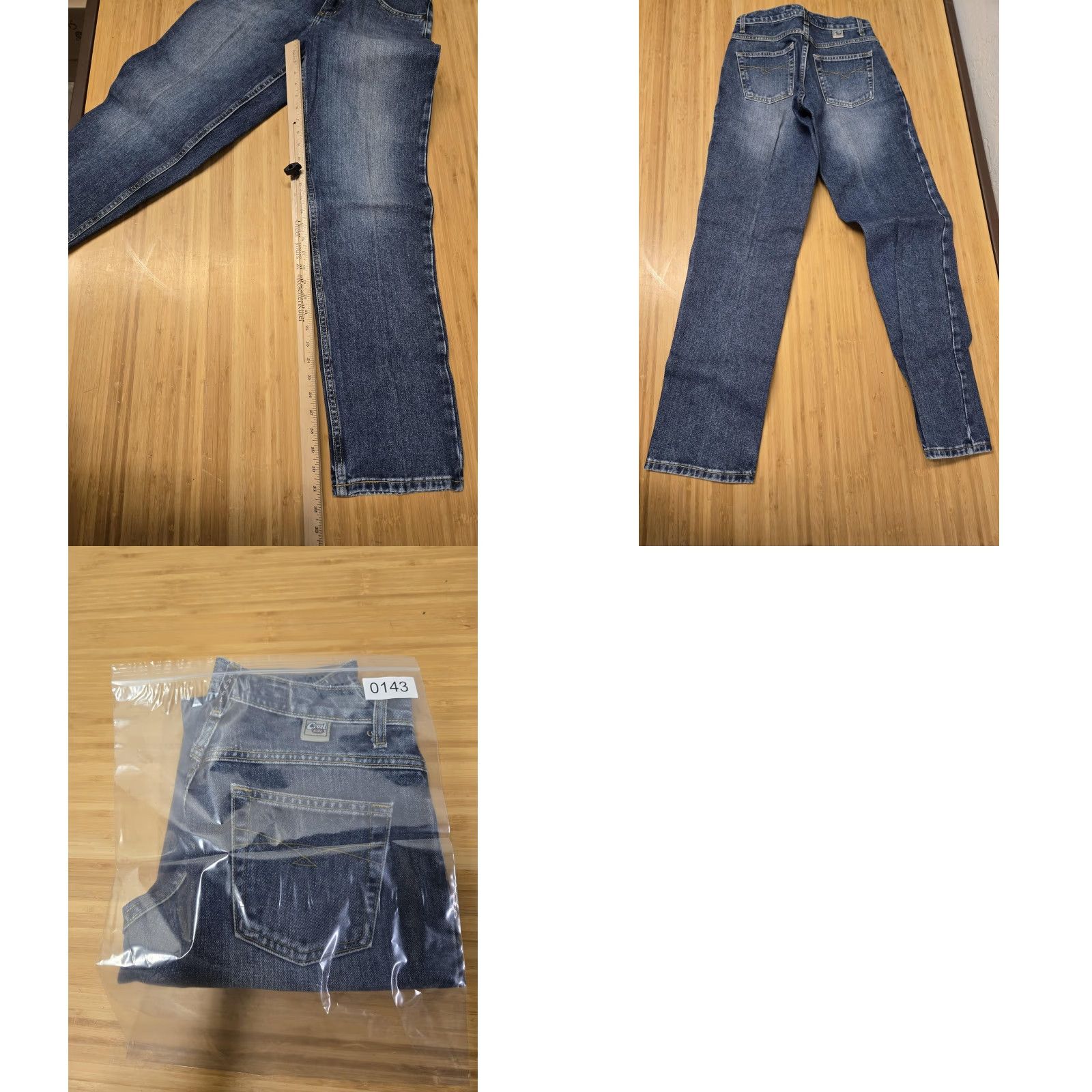 Vintage Cruel Girl Jeans Womens 5 Blue Low Rise Relaxed Bootcut Denim 100% Cotton Medium Wash Jeans Tight Fit? Size 27" / US 4 / IT 40 - 8 Thumbnail