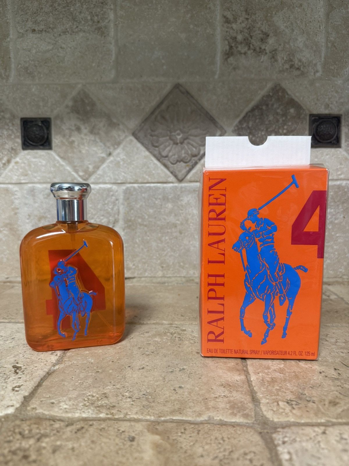 Polo Ralph Lauren Polo Big Pony #4 Orange Eau de Toilette for Men Size ONE SIZE - 1 Thumbnail