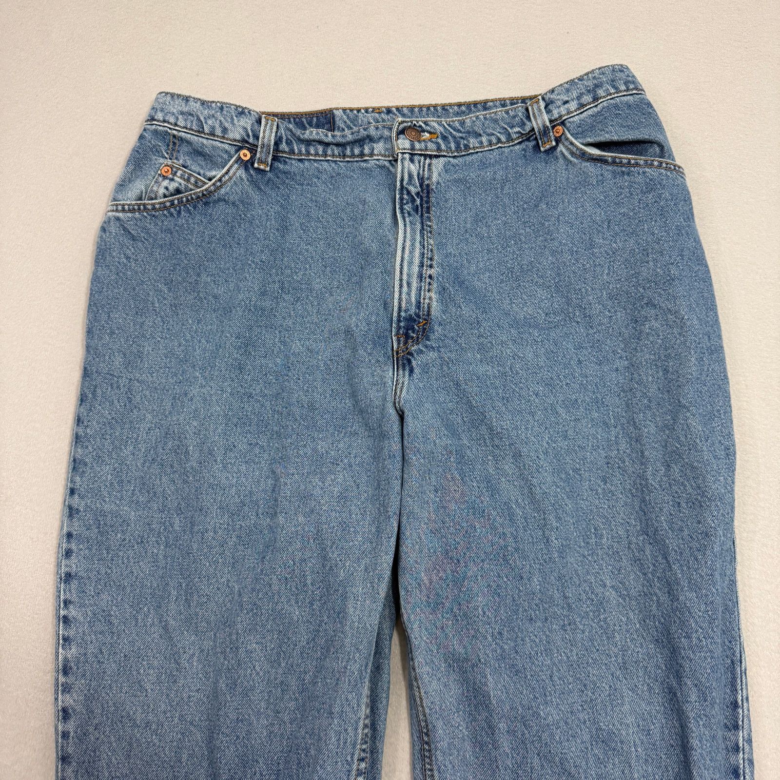 Levi's Vintage Levis 9922 Jeans 20 Orange Tab High Rise Tapered Size 42" / US 20 - 2 Thumbnail