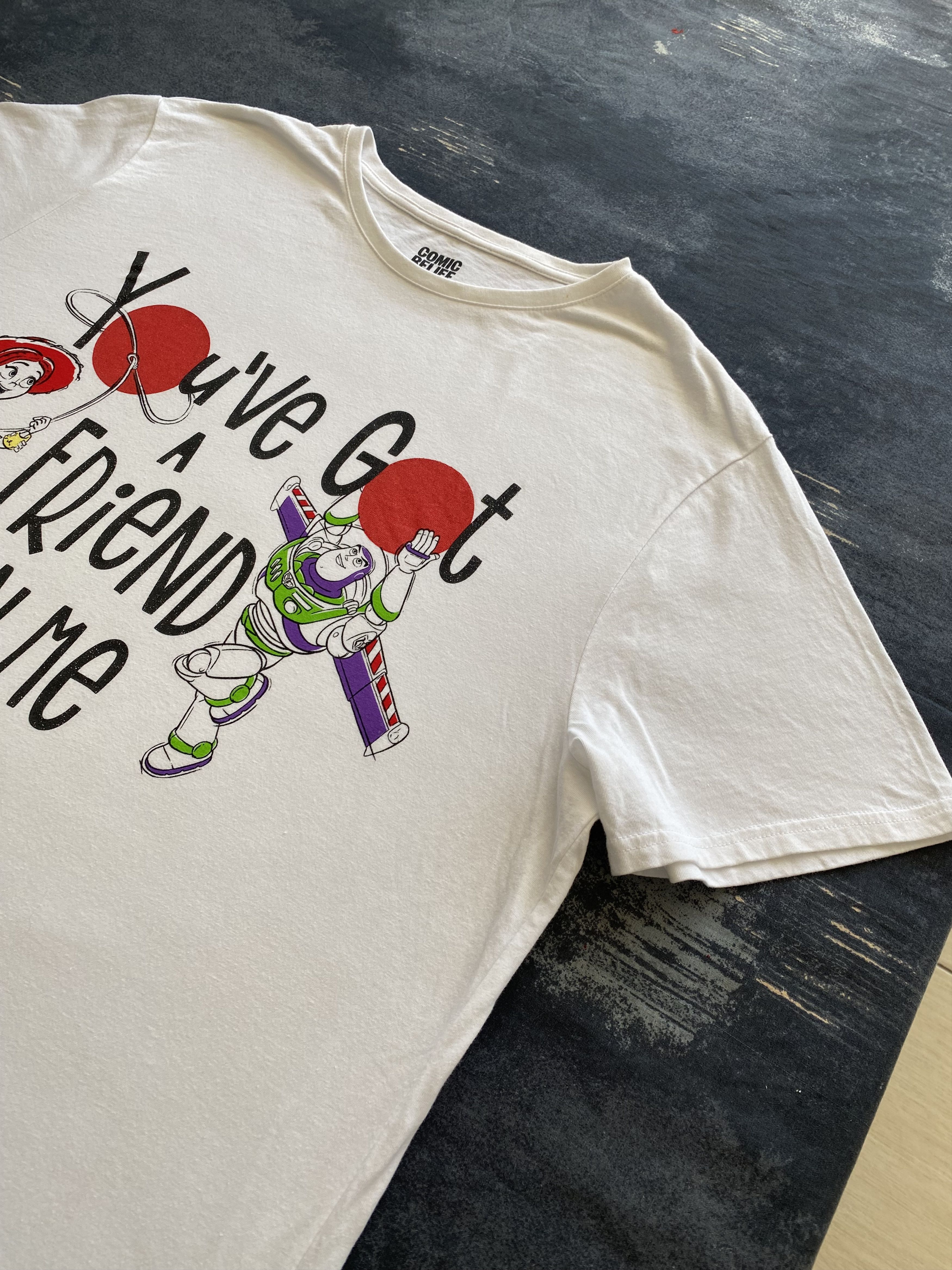 Cartoon Network Comic Relief Toy Story Vintage Cartoon T-shirt Size US L / EU 52-54 / 3 - 15 Thumbnail
