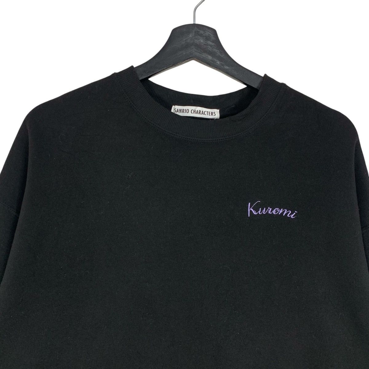 Anime × Cartoon Network × Japanese Brand Sanrio Character KUROMI anima Japanese Brand Sweatshirt Size US L / EU 52-54 / 3 - 4 Thumbnail