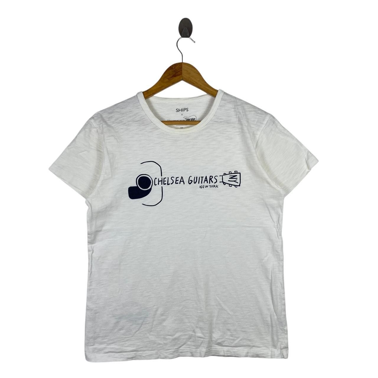 SHIPS SHIPS JAPAN x CHELSEA GUITARS New York Shop Tee Shirt Top Size M / US 6-8 / IT 42-44 - 1 Thumbnail