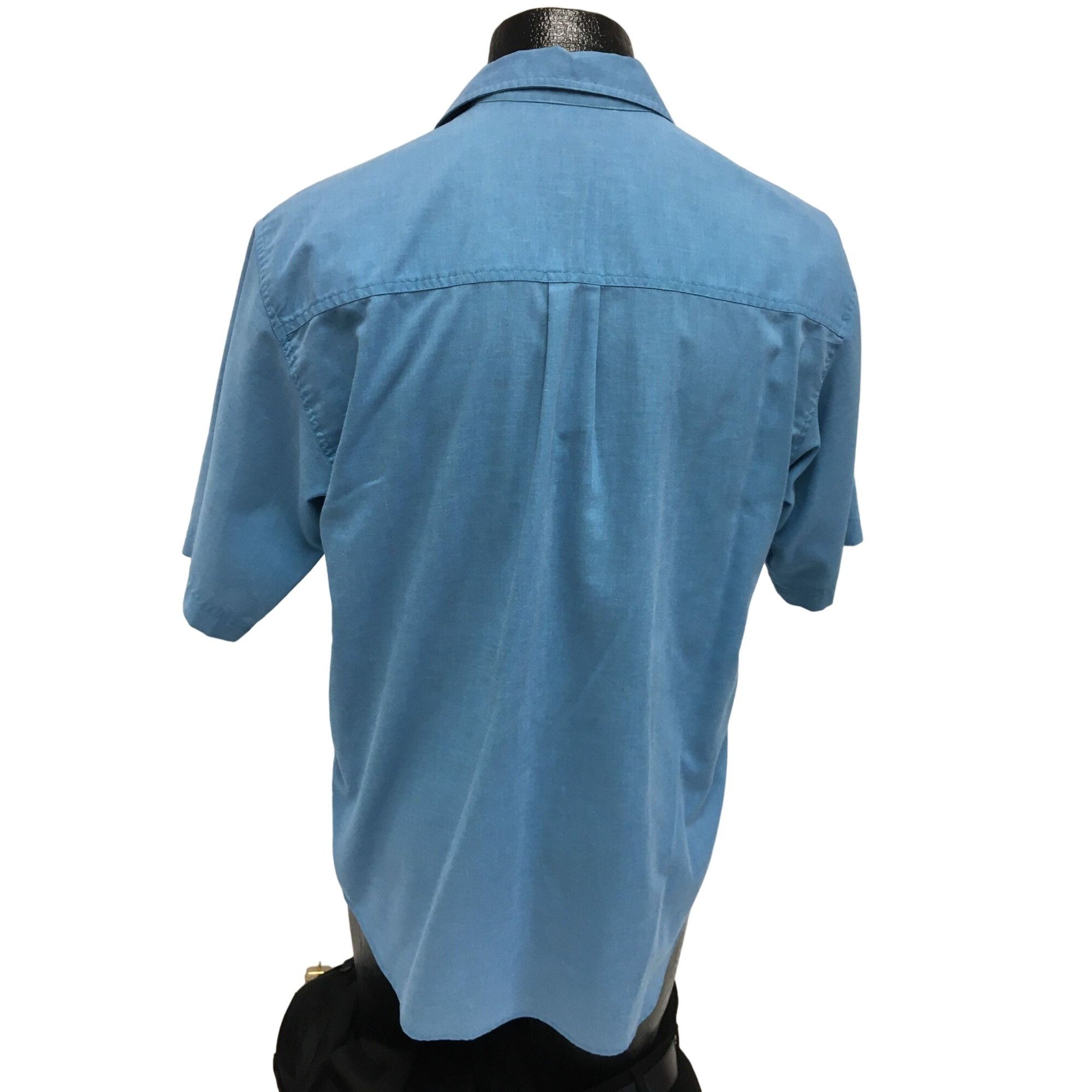 Bugle Boy Vtg Bugle Boy Blue Button Up Surfer Skater Streetwear Shirt Size US M / EU 48-50 / 2 - 3 Thumbnail