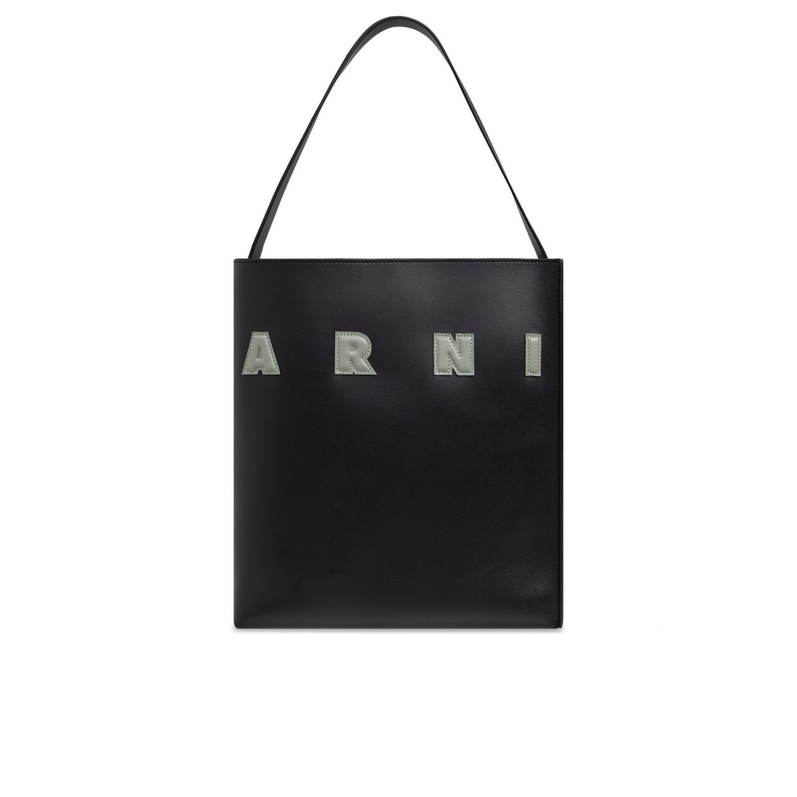 Marni MARNI Black Leather Shoulder Bag New & Authentic Size ONE SIZE - 1 Thumbnail