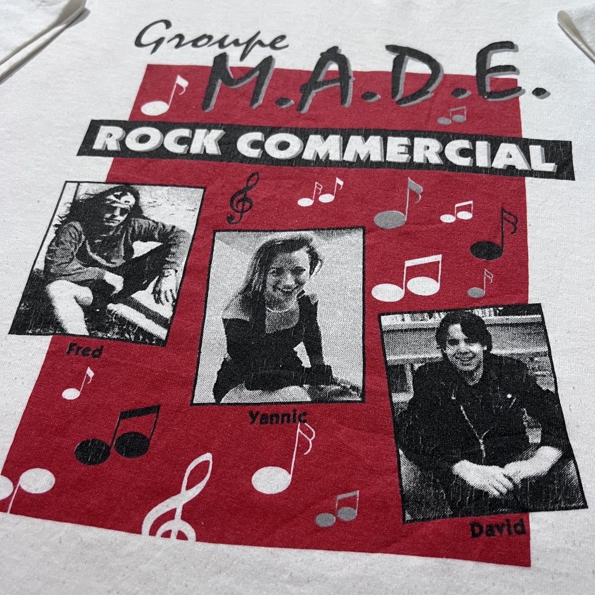 Band Tees Vintage 90s Groupe M.A.D.E. Rock Commercial Tee XL Canadian Size US XL / EU 56 / 4 - 3 Thumbnail