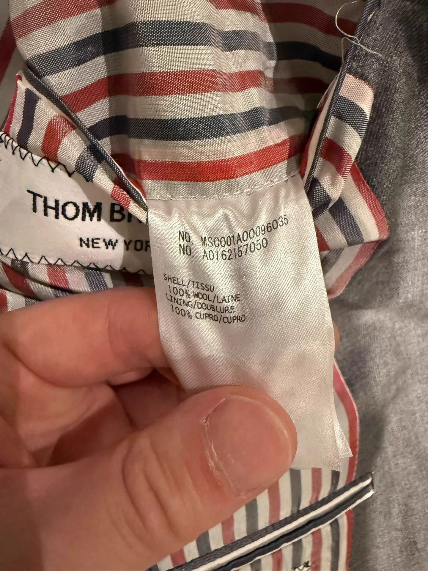 Thom Browne Thom Browne Classic Mid Gray Wool Suit Size 2 Size US M / EU 48-50 / 2 - 5 Thumbnail