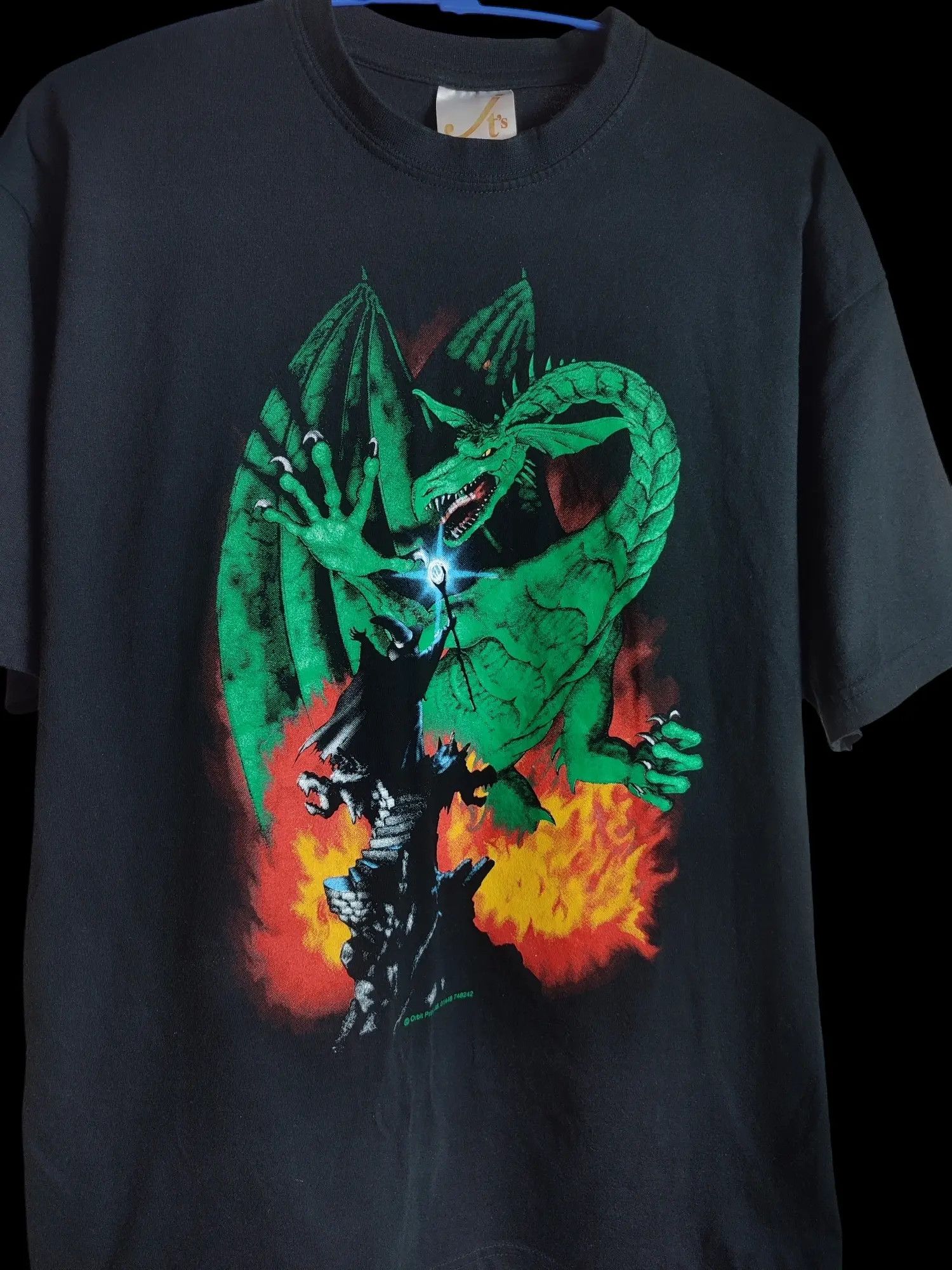 Vintage Vintage Wizard Dragon T shirt Size US M / EU 48-50 / 2 - 1 Thumbnail