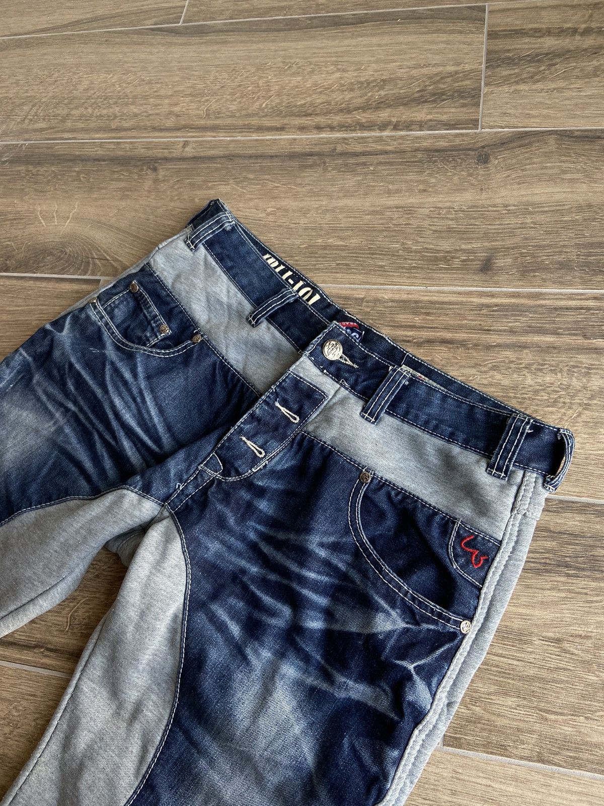 Japanese Brand × Vintage Vintage Japreg Denim by Okishana Samoki denim/cotton y2k Size US 36 / EU 52 - 3 Thumbnail