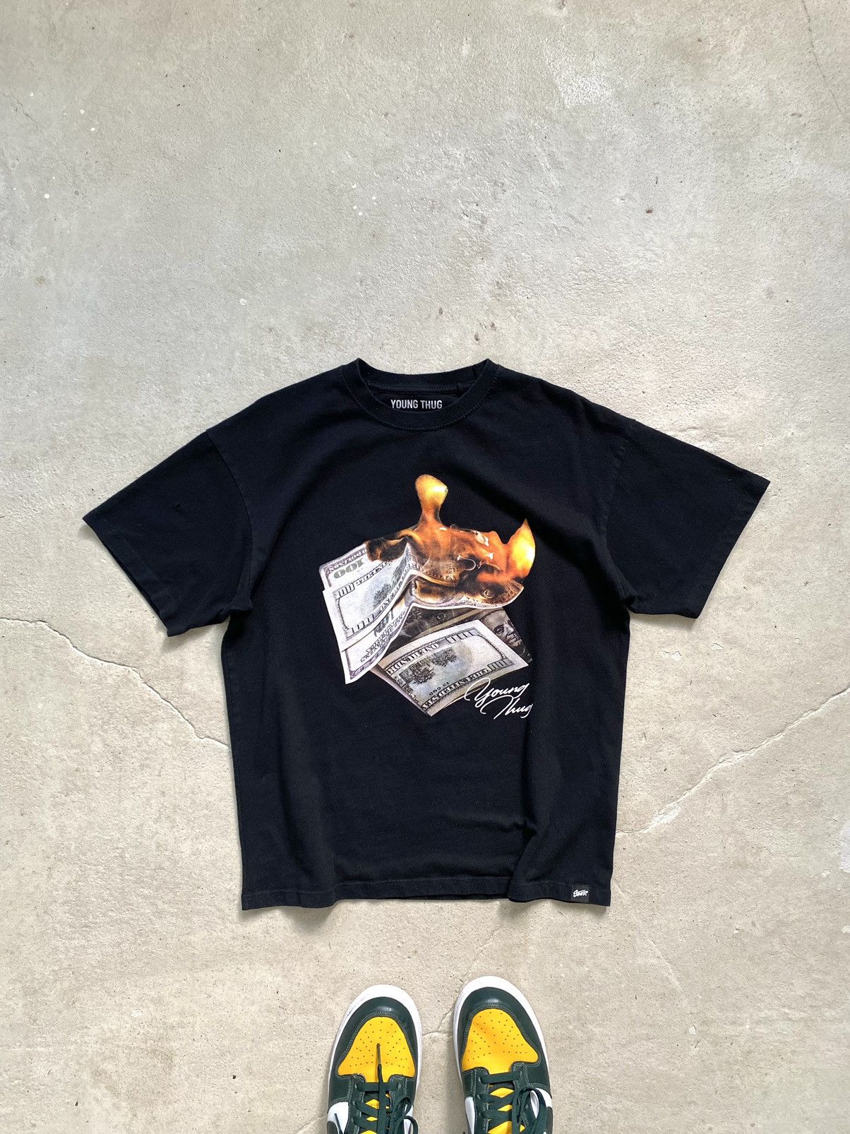 Band Tees Y2K Vintage Young Thug Rap T Shirt Hip Hop Hype Size US S / EU 44-46 / 1 - 1 Thumbnail