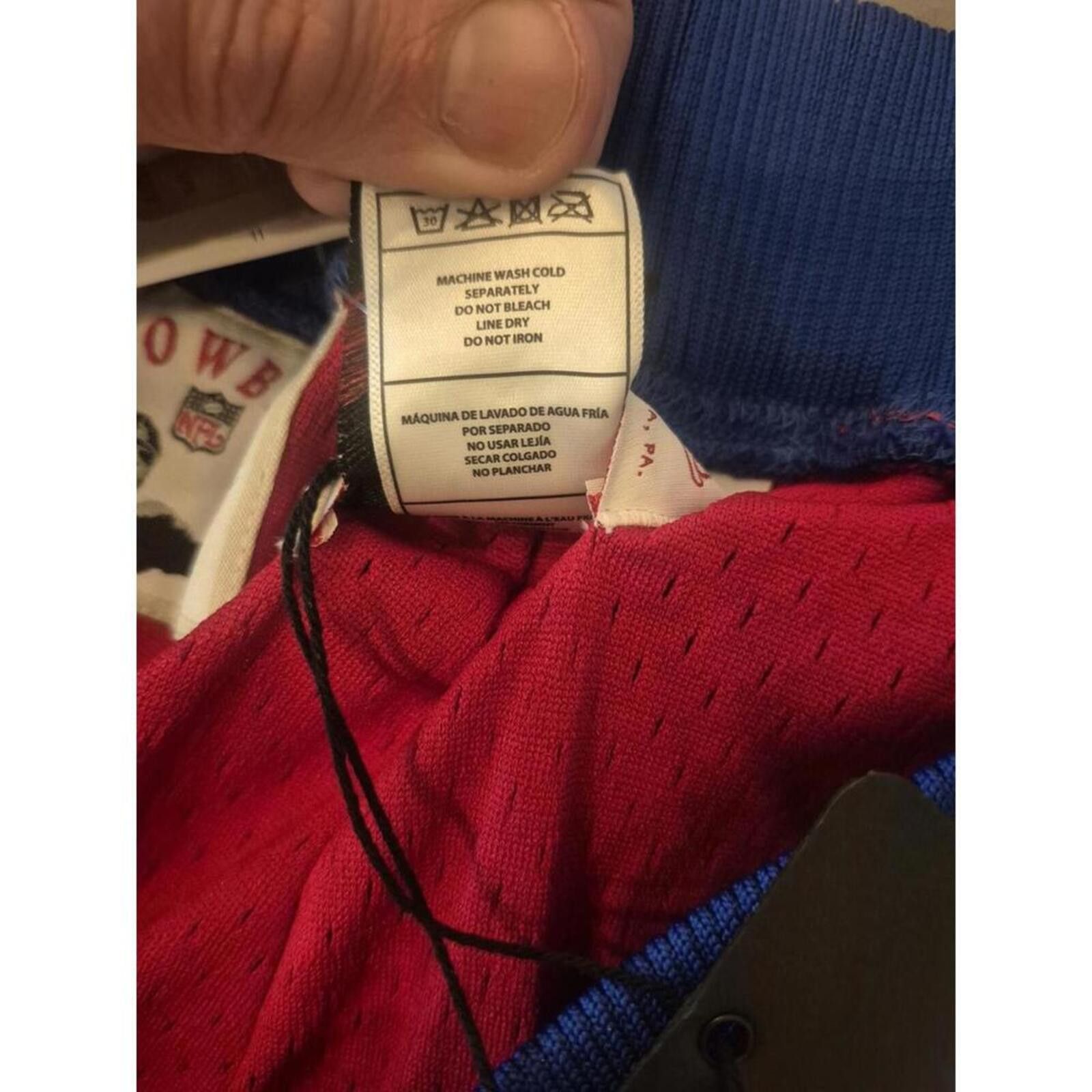 Just Don Just Don x Mitchell & Ness New England Patriots Shorts Small Size US 30 / EU 46 - 8 Thumbnail