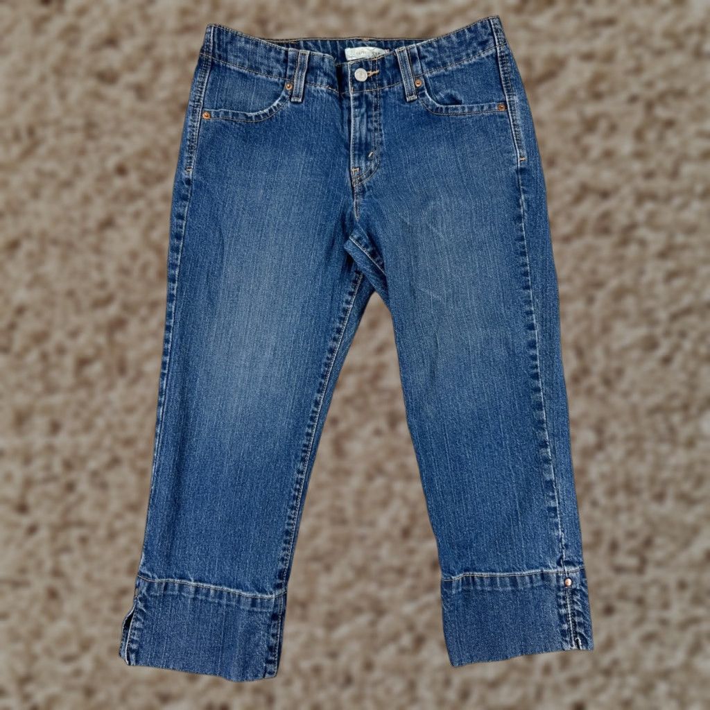 Levi's Levi's Jeans Women 8 Blue Denim 515 Bootcut Zip Mid Rise 29x28 Cotton Blend Denim Jeans Size 30" / US 8 / IT 44 - 1 Thumbnail