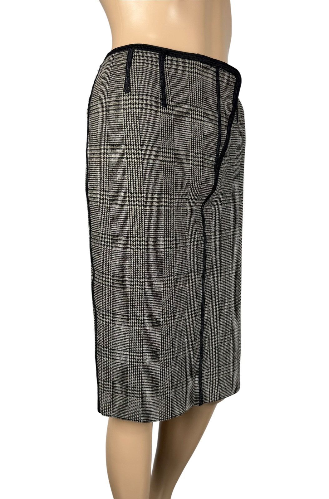 Jean Paul Gaultier Jean Paul Gaultier Wool Glencheck Skirt Vintage UK14 IT46 Size 34" / US 12 / IT 48 - 3 Thumbnail