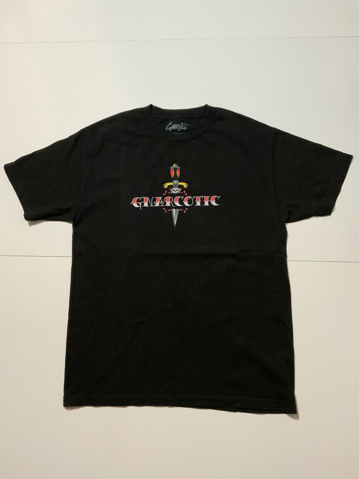 Gnarcotic Gnarcotic Street Addict Lil Gnar Knife Tattoo Skull T-Shirt Size US L / EU 52-54 / 3 - 2 Thumbnail