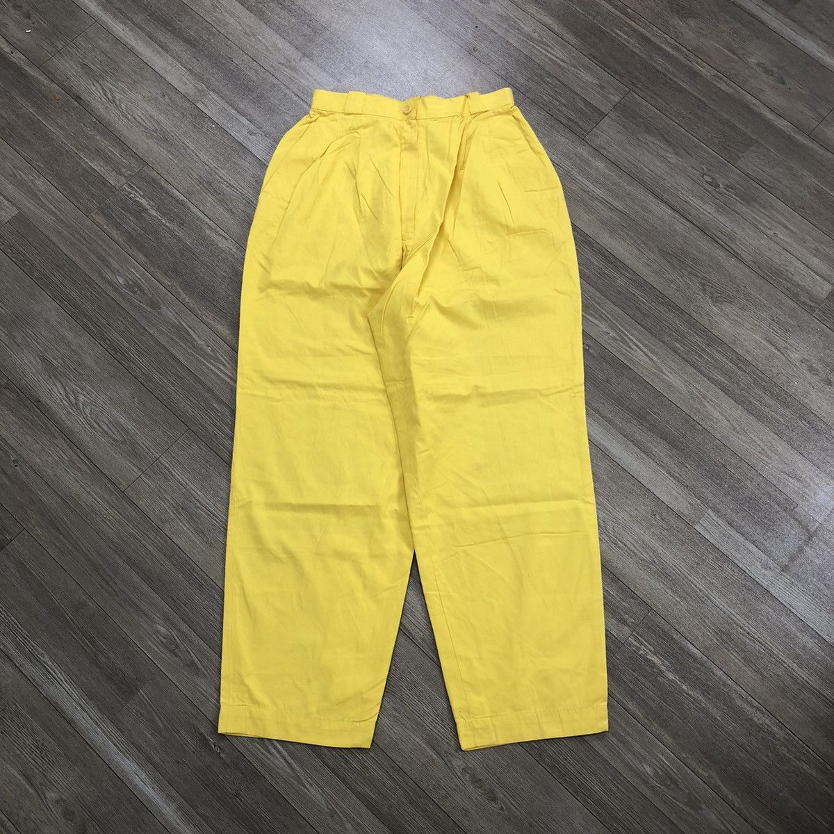 Christian Dior Monsieur × Dior × Vintage Vintage Christian Dior Sport Yellow Trouser Pants Size 28" / US 6 / IT 42 - 1 Thumbnail