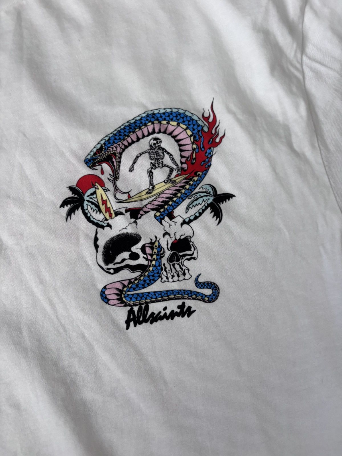 Allsaints AllSaints dragon men’s t shirt y2k Size US XXL / EU 58 / 5 - 5 Thumbnail