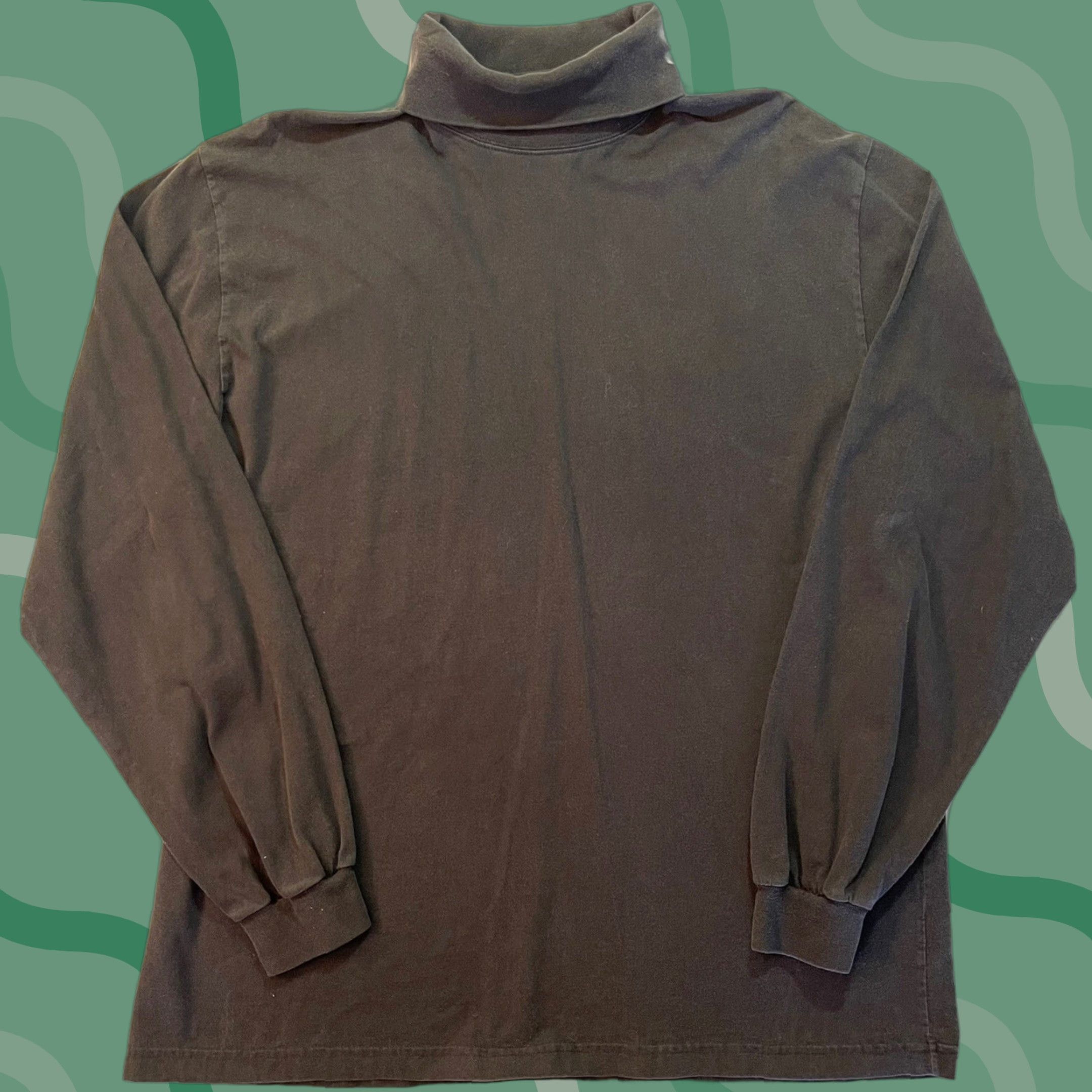Adidas VINTAGE adidas Shirt Turtleneck XL Black Men USA Logo 90s Sports Ski Nautical Retro Size US XL / EU 56 / 4 - 1 Thumbnail